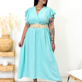 Robe - Amanda - Turquoise