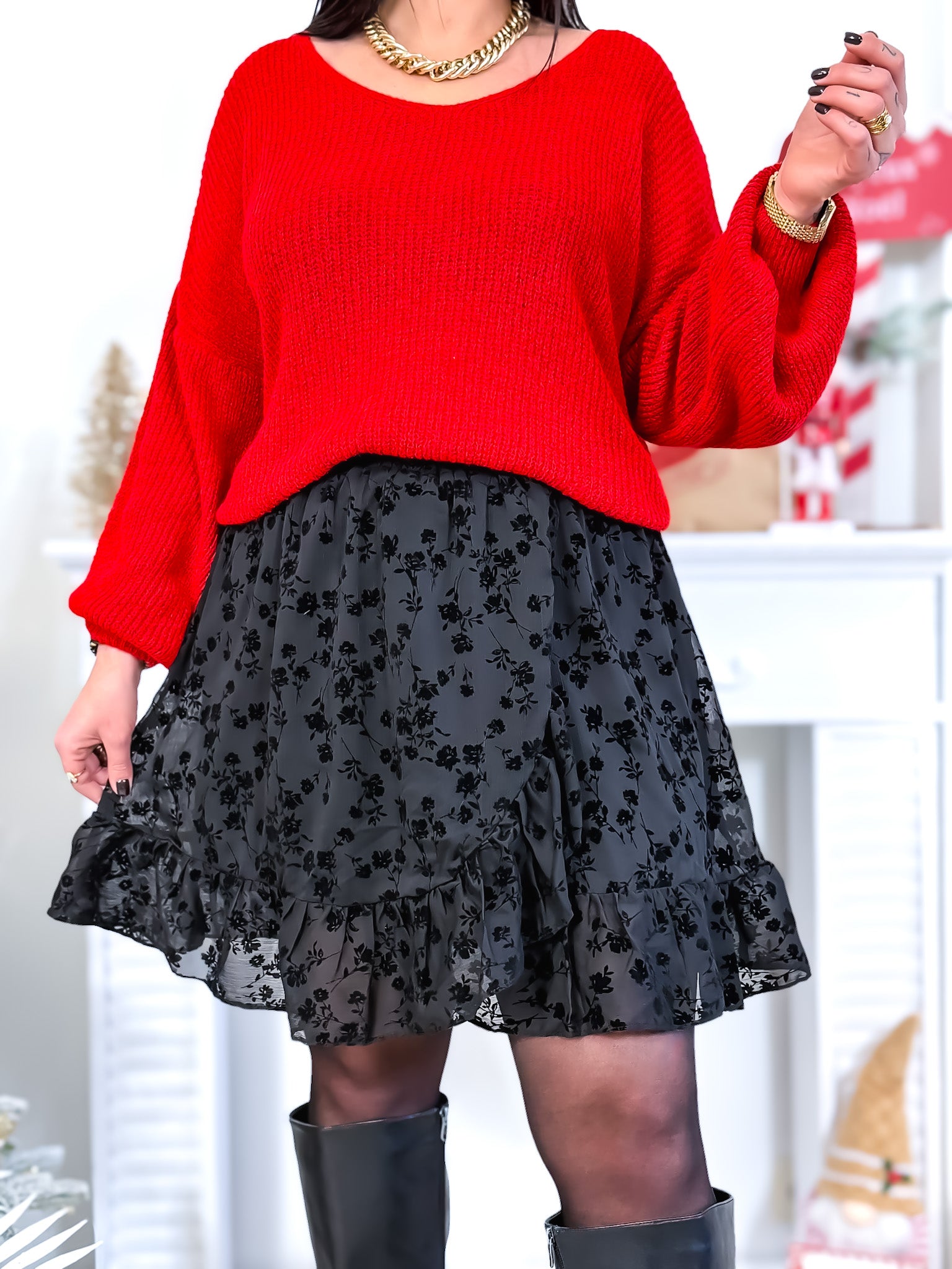 Jupe Short - Tiana - Noir