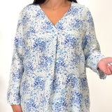 Blouse - Shaina - Bleu