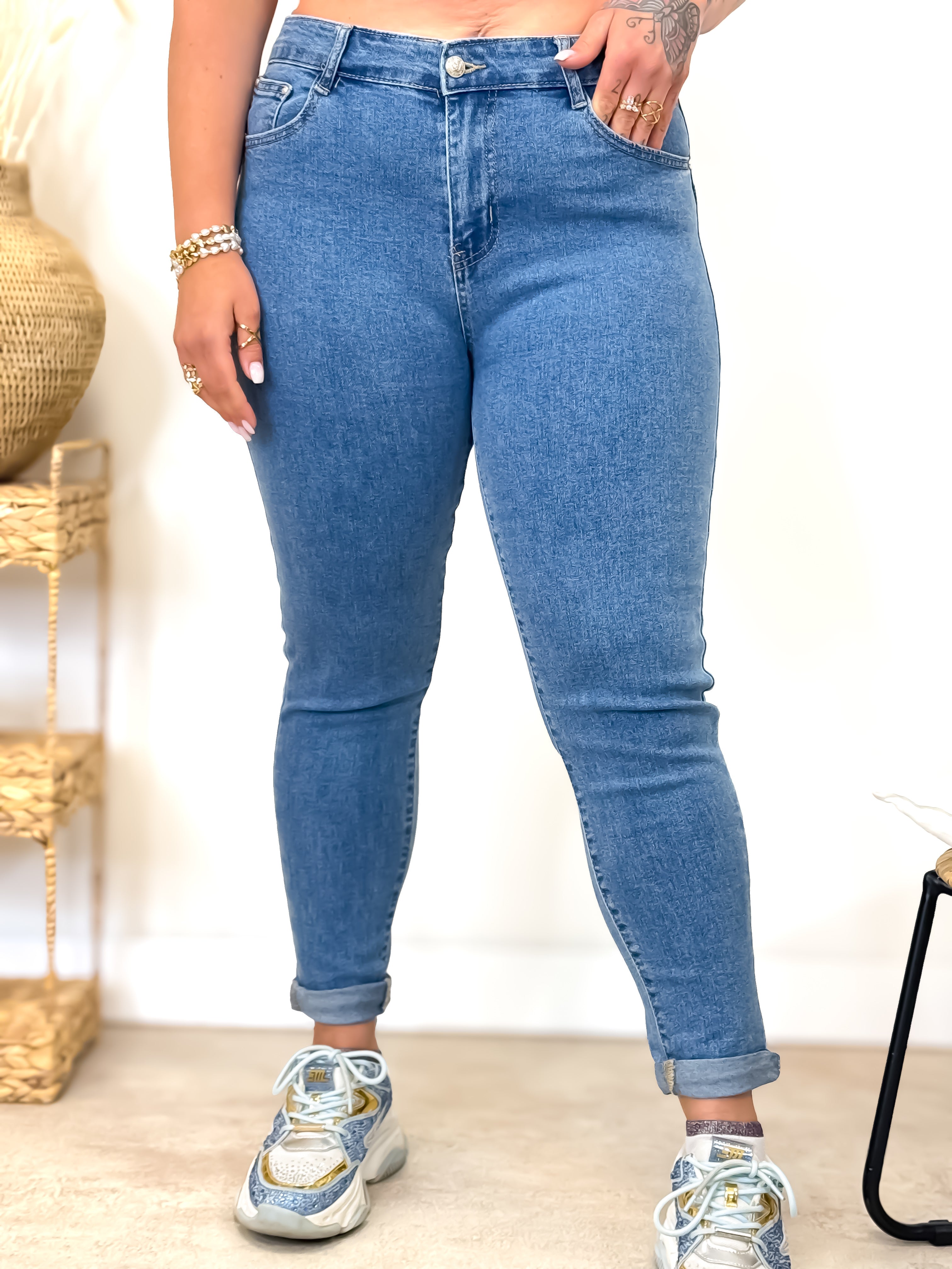 Jeans - Agnes - Blauw