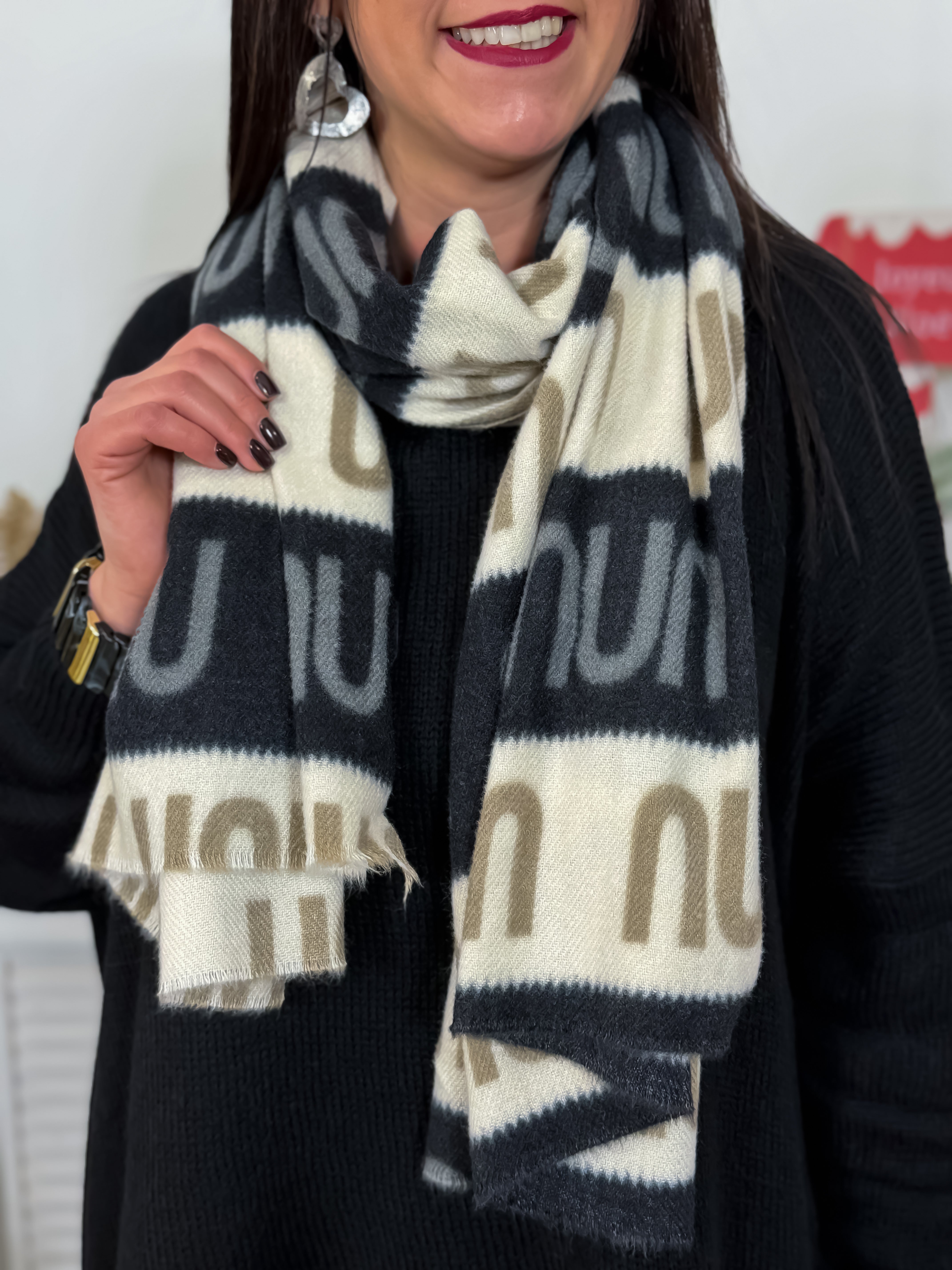 2. Écharpe - Lalie gris