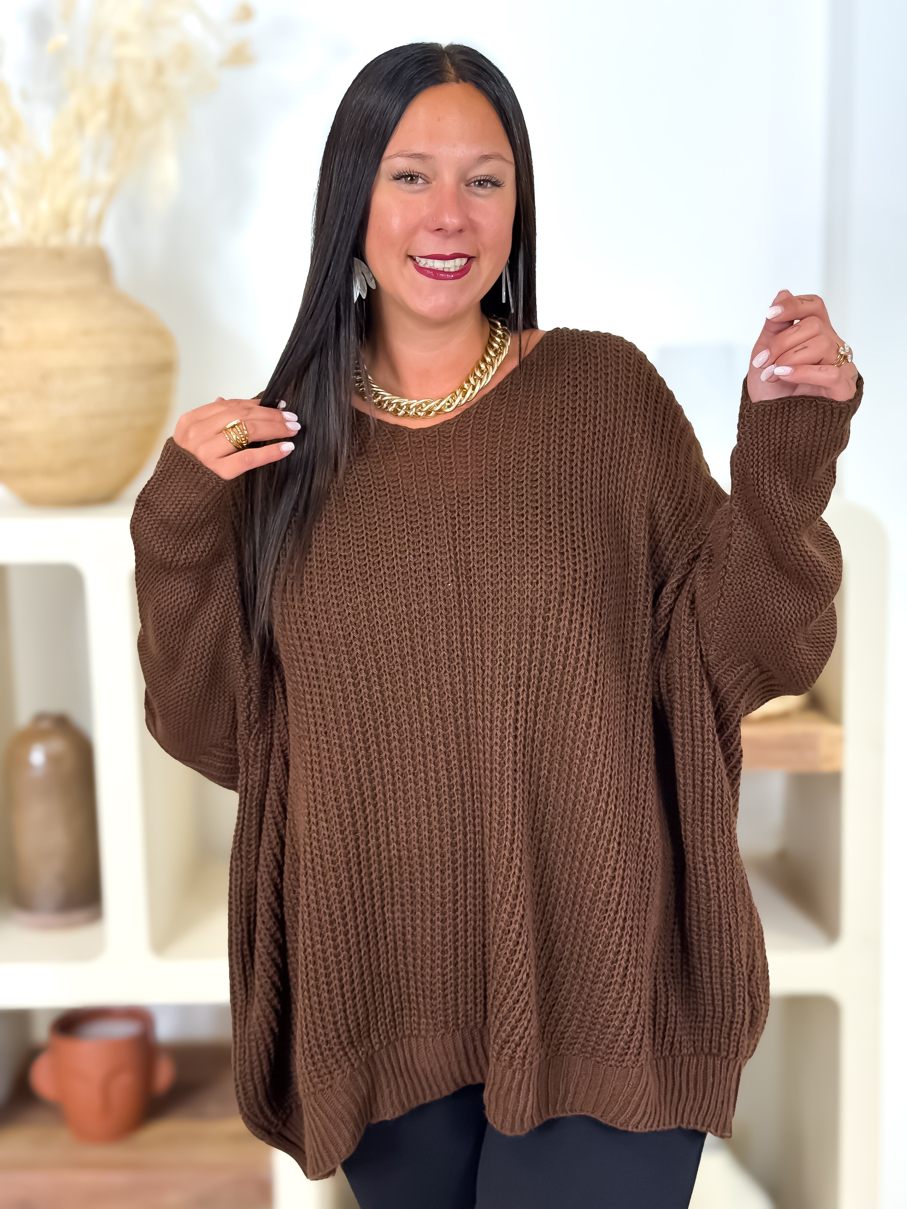 Pull - Annissa - Chocolat