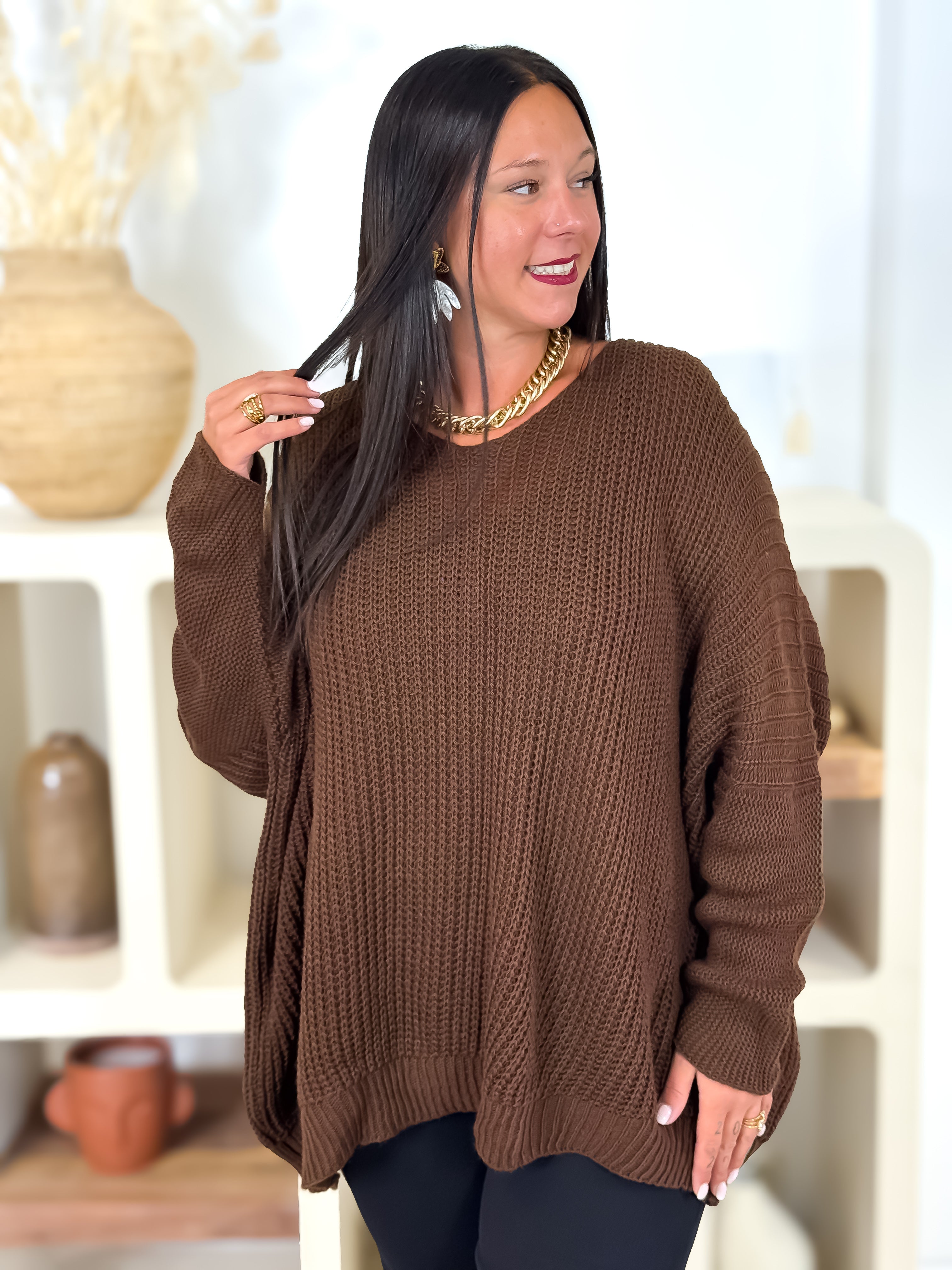 Pull - Annissa - Chocolat