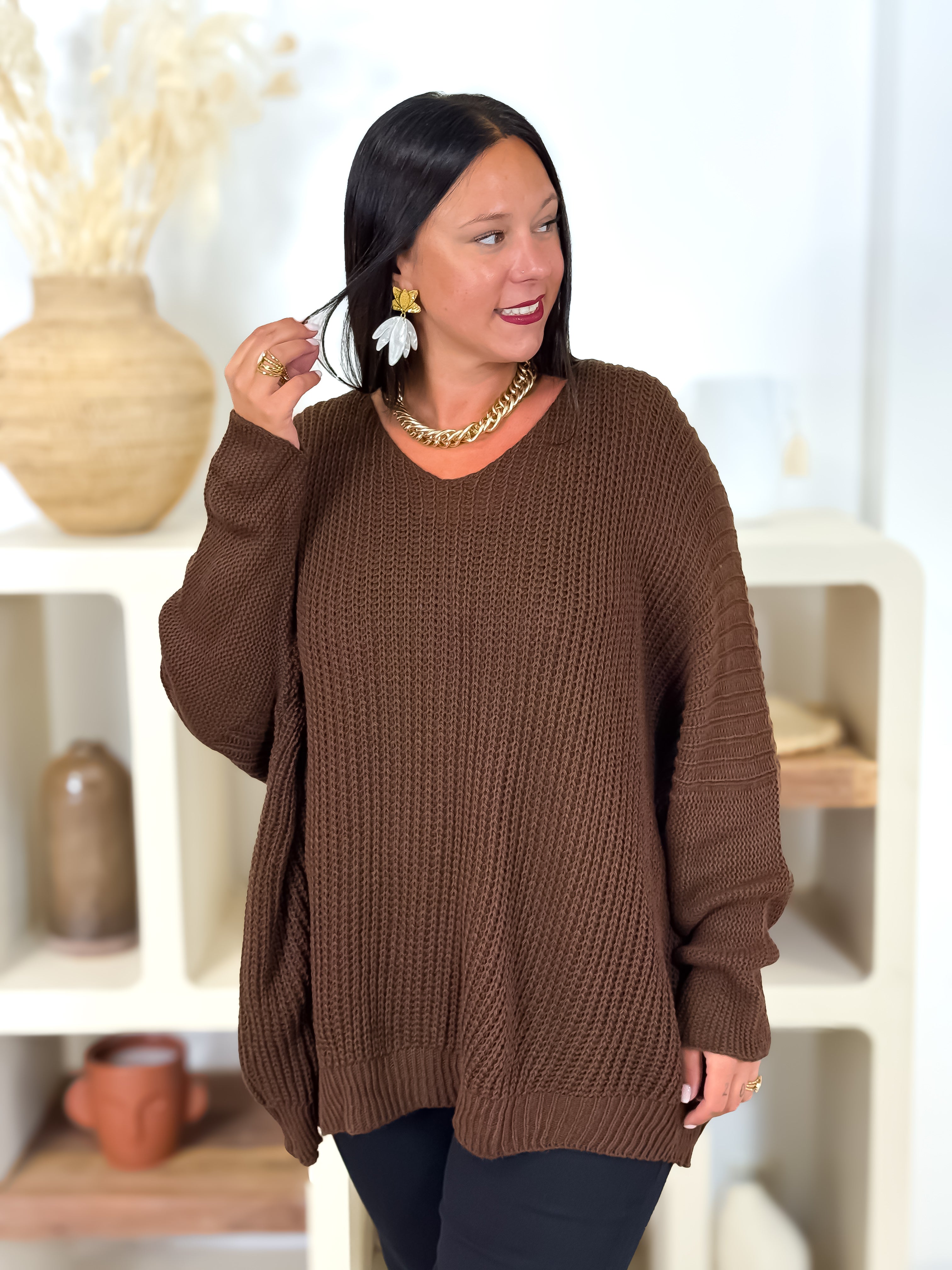 Pull - Annissa - Chocolat