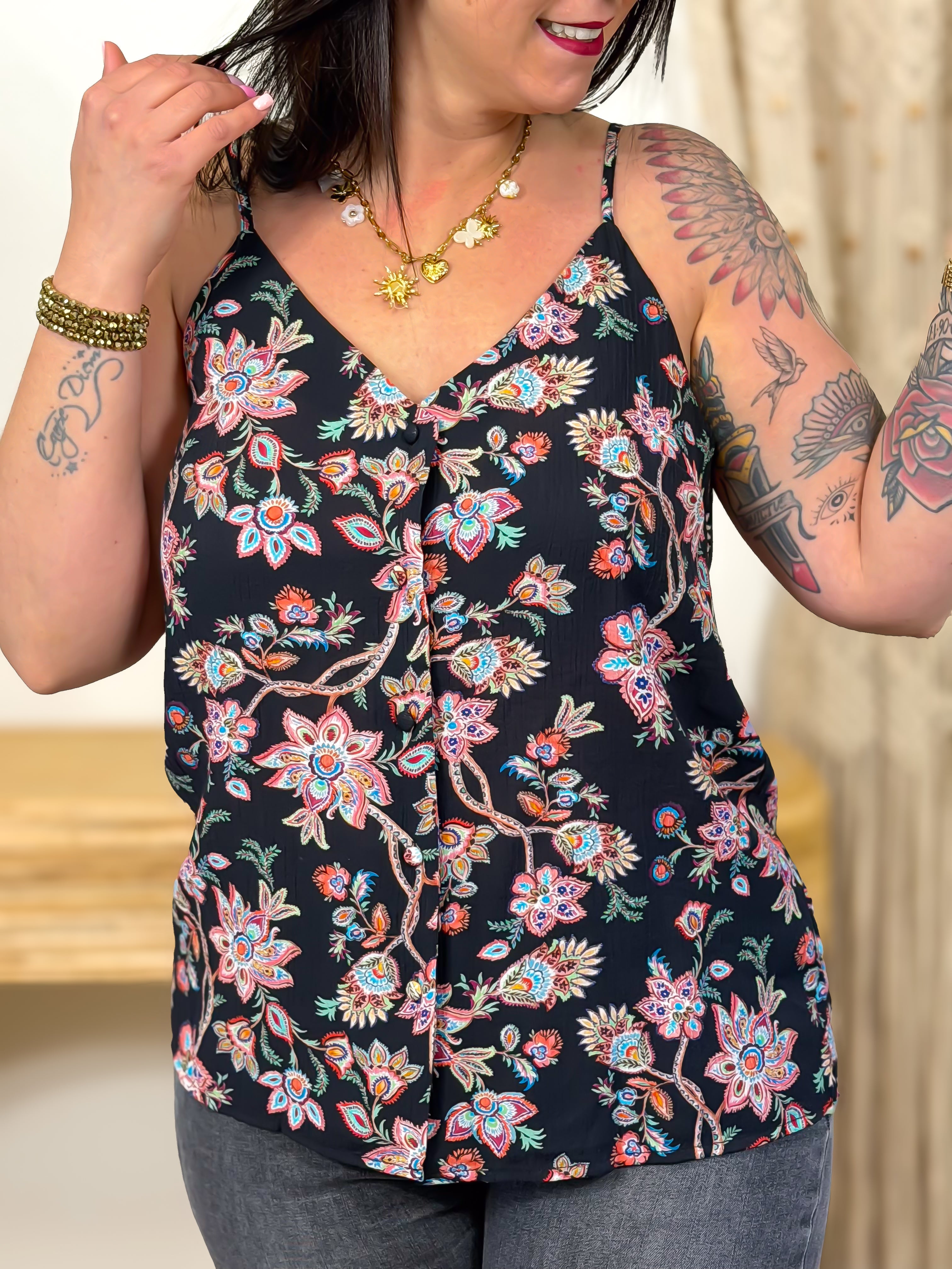 Top - Cristelle - Noir