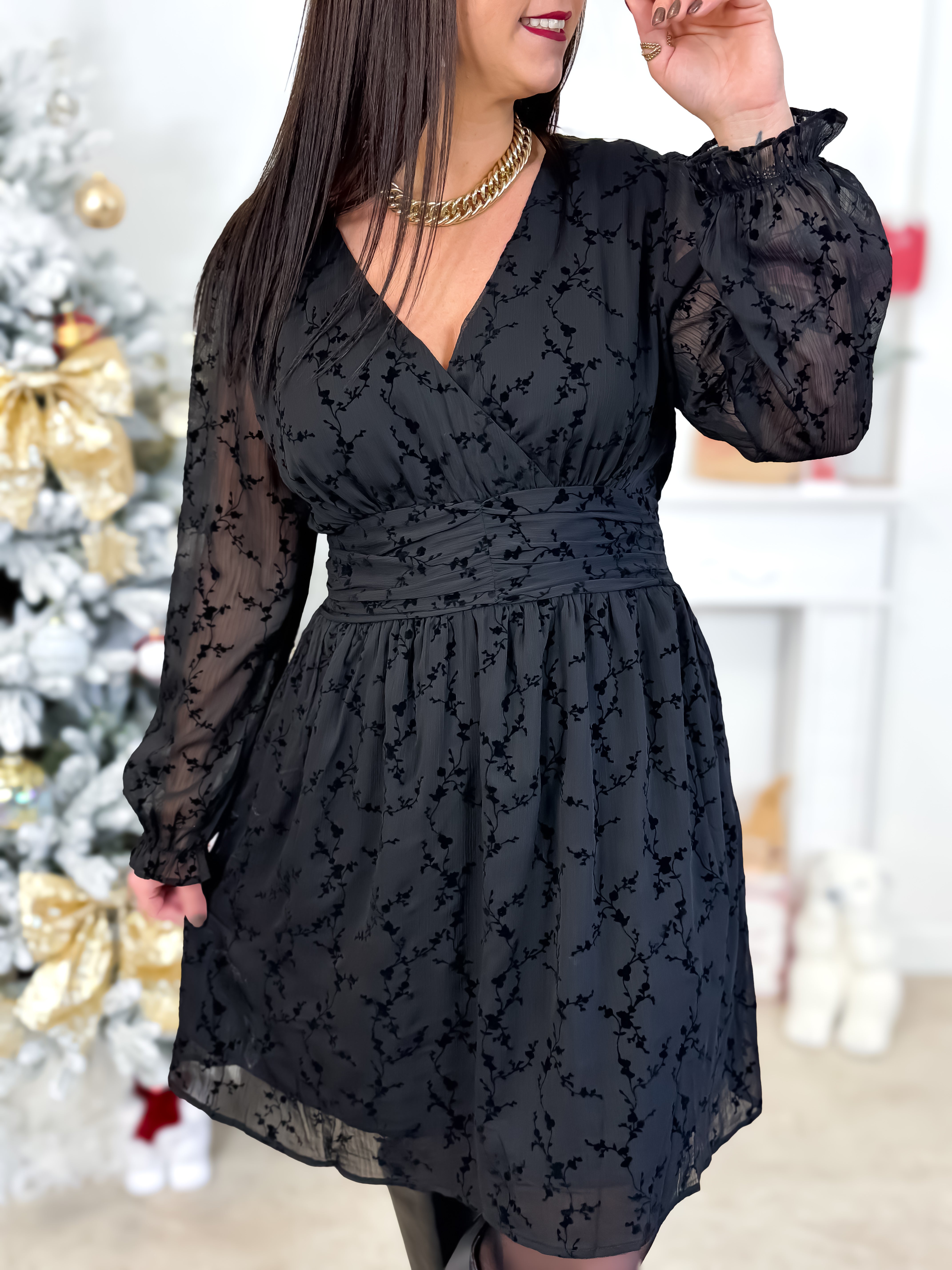 Robe Courte - Nouria - Noir