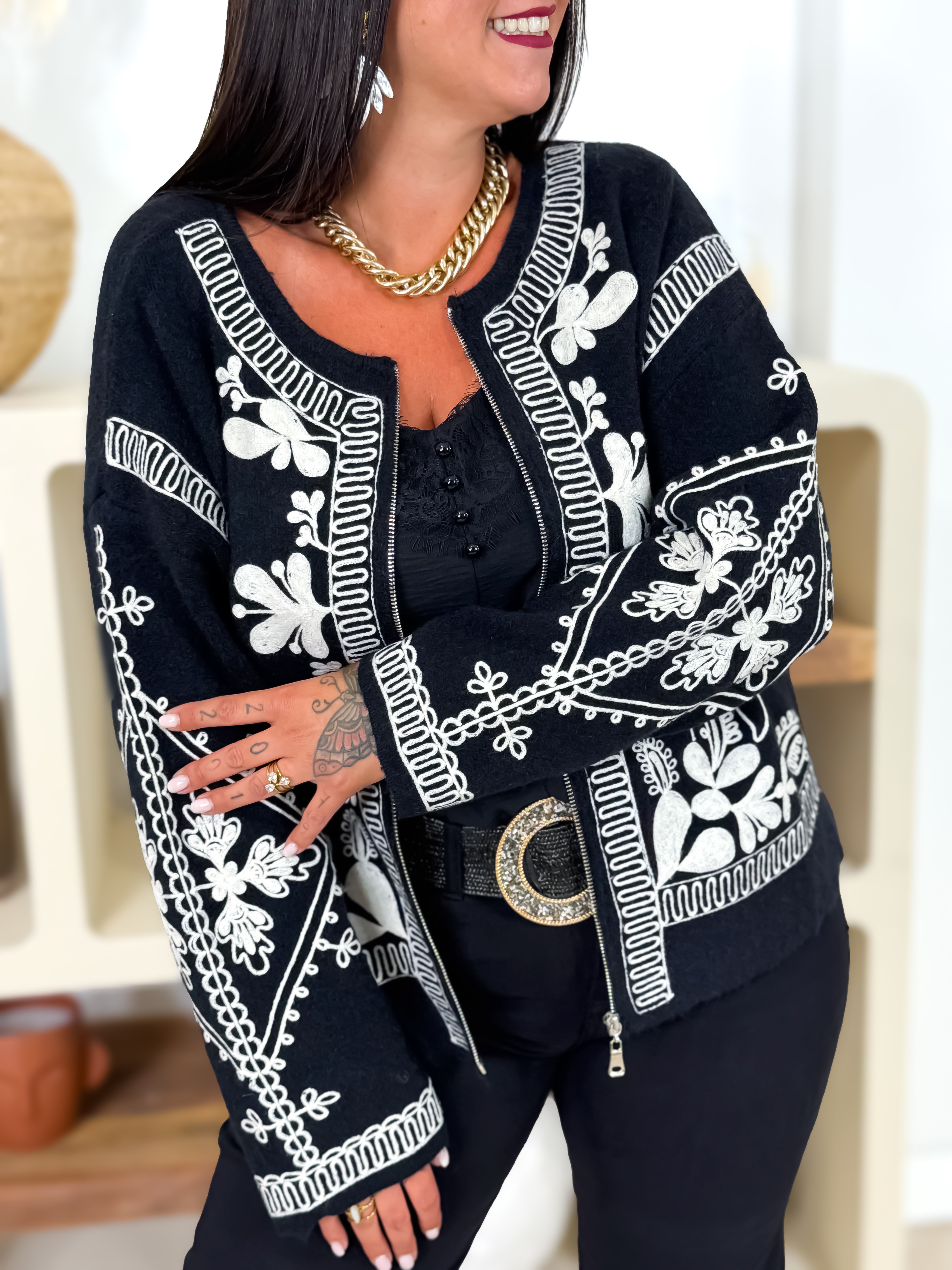 Gilet - Ursula - Noir