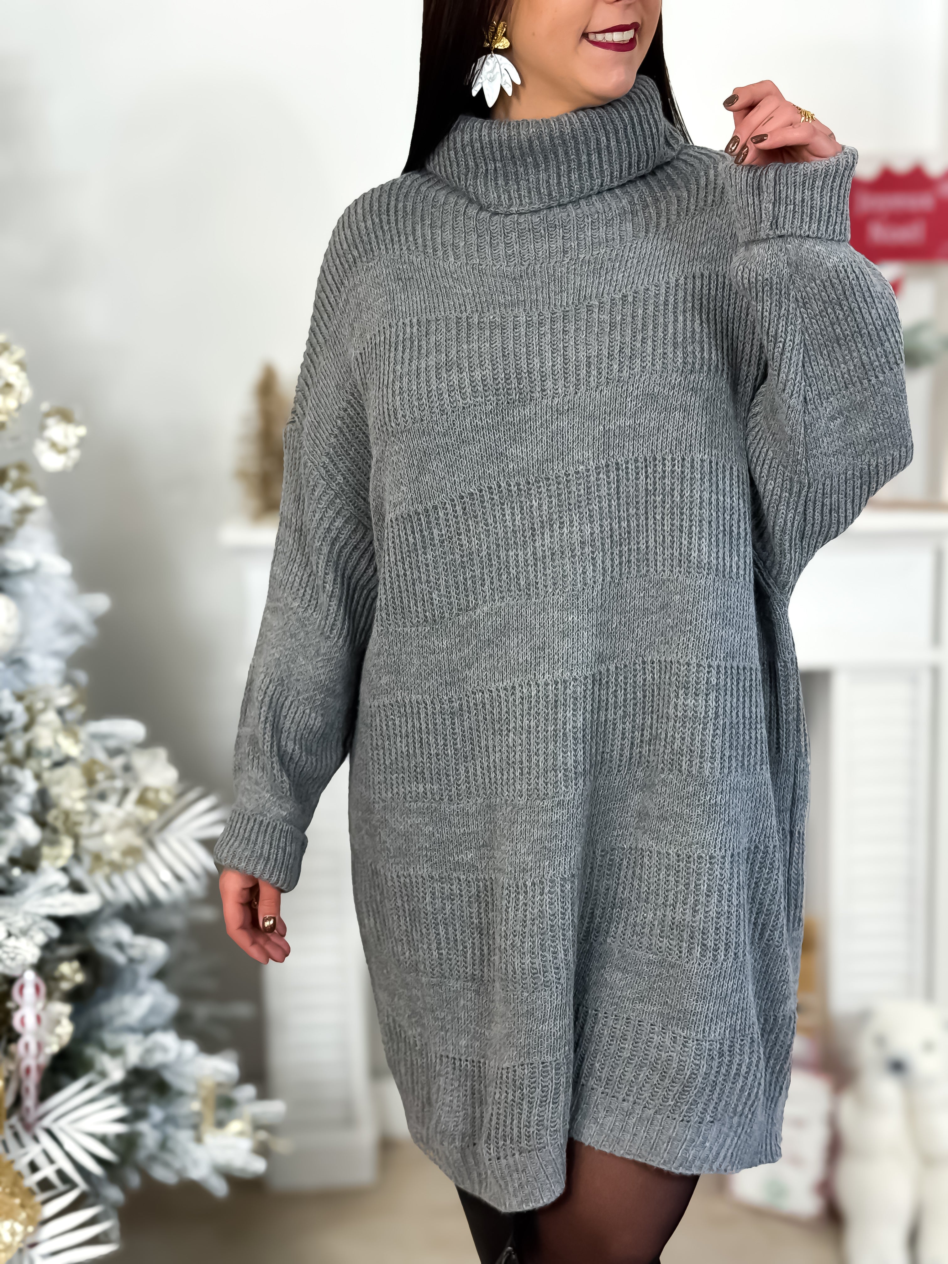 Robe Pull - Rosie - Gris