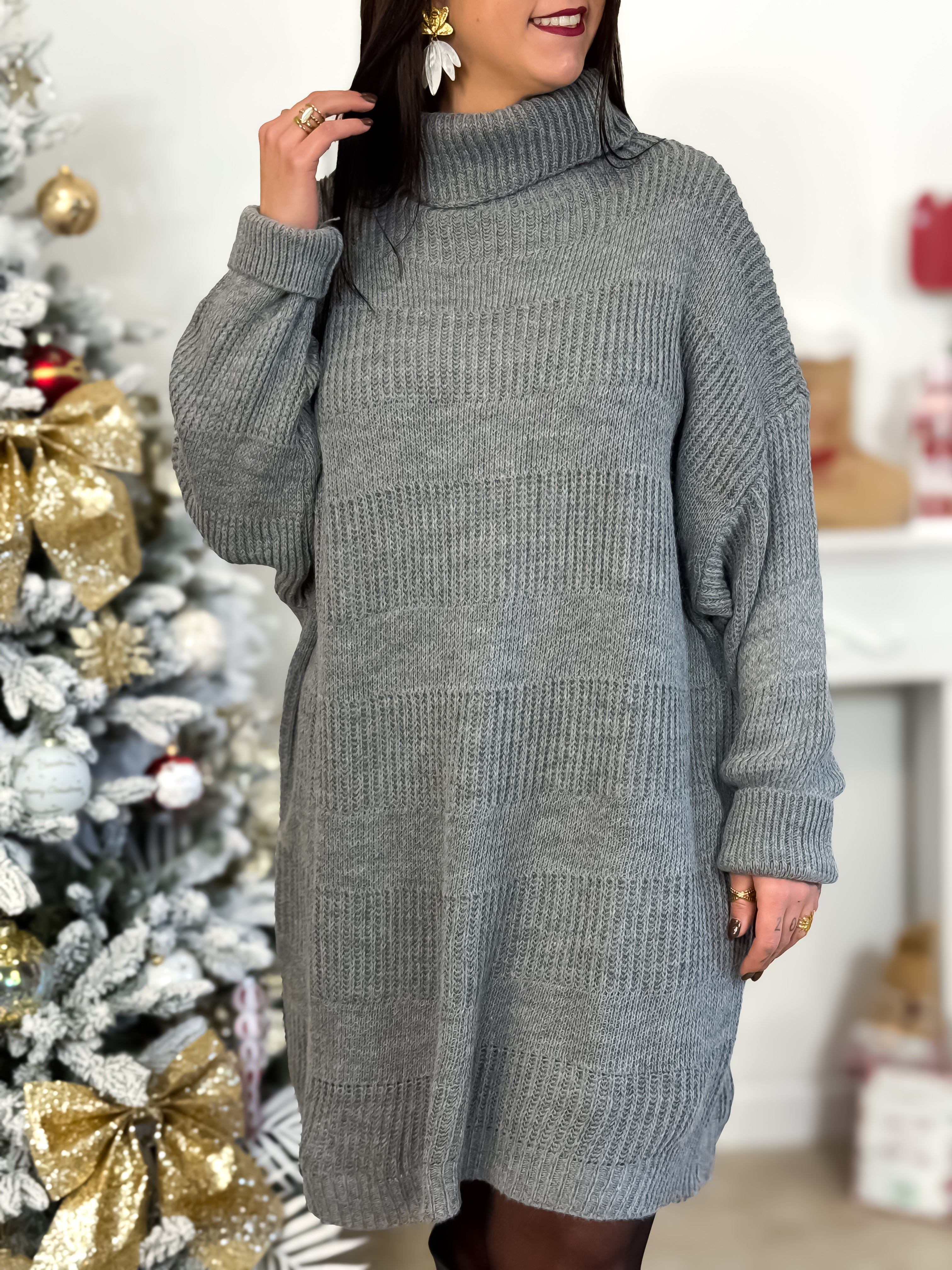 Robe Pull - Rosie - Gris