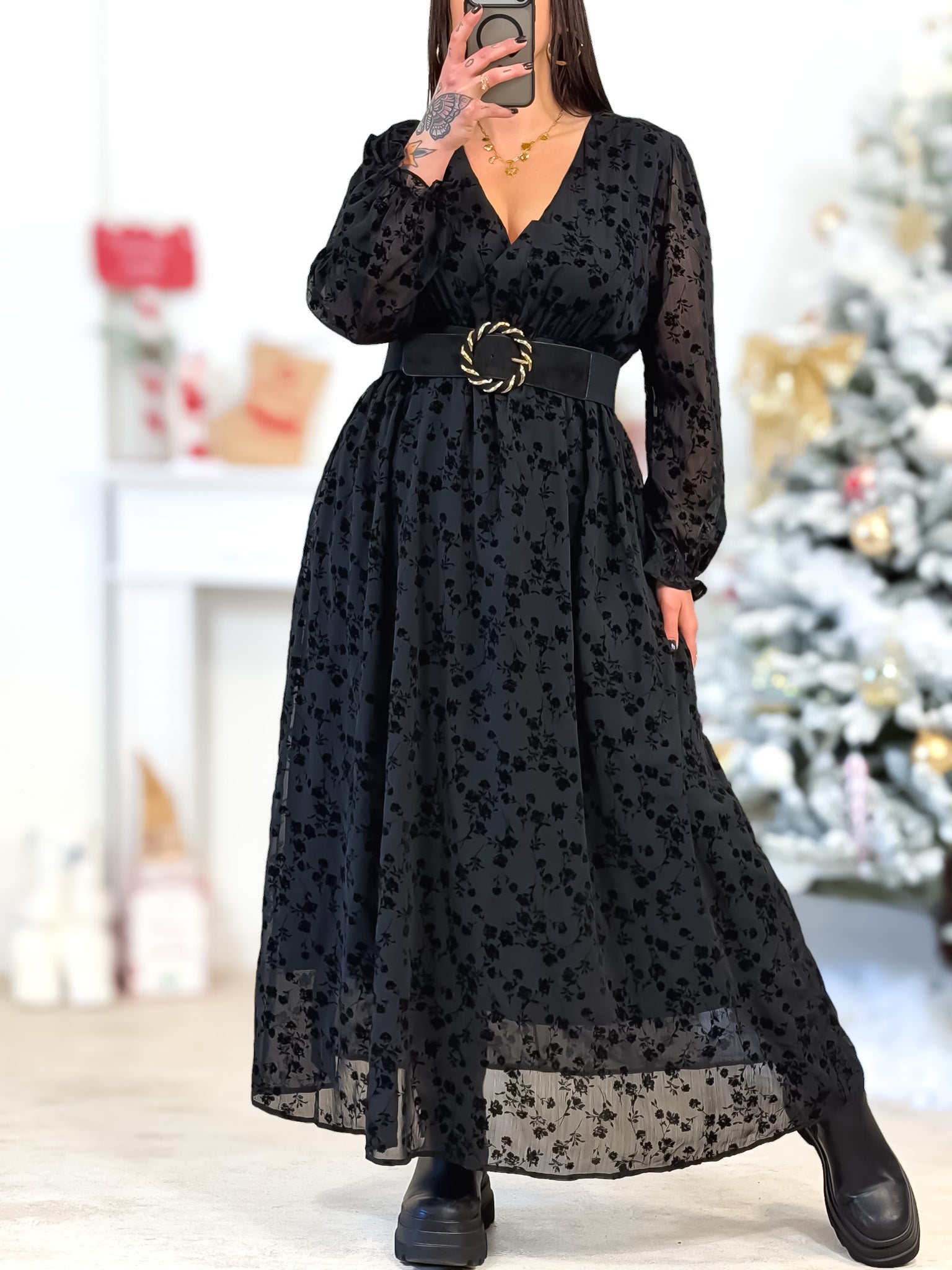 Jurk - Ilona - Zwart