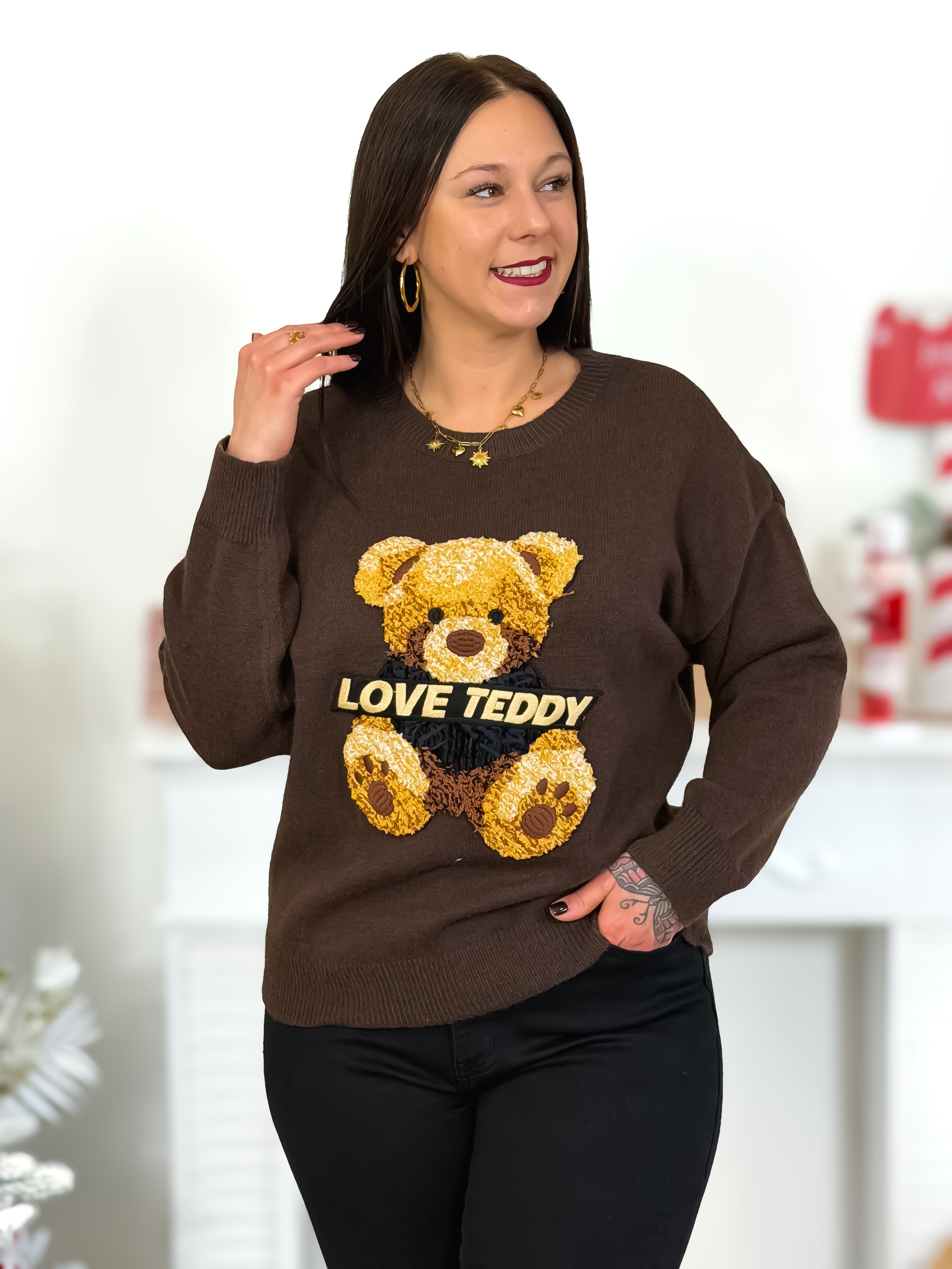 Pull - Teddy - Chocolat