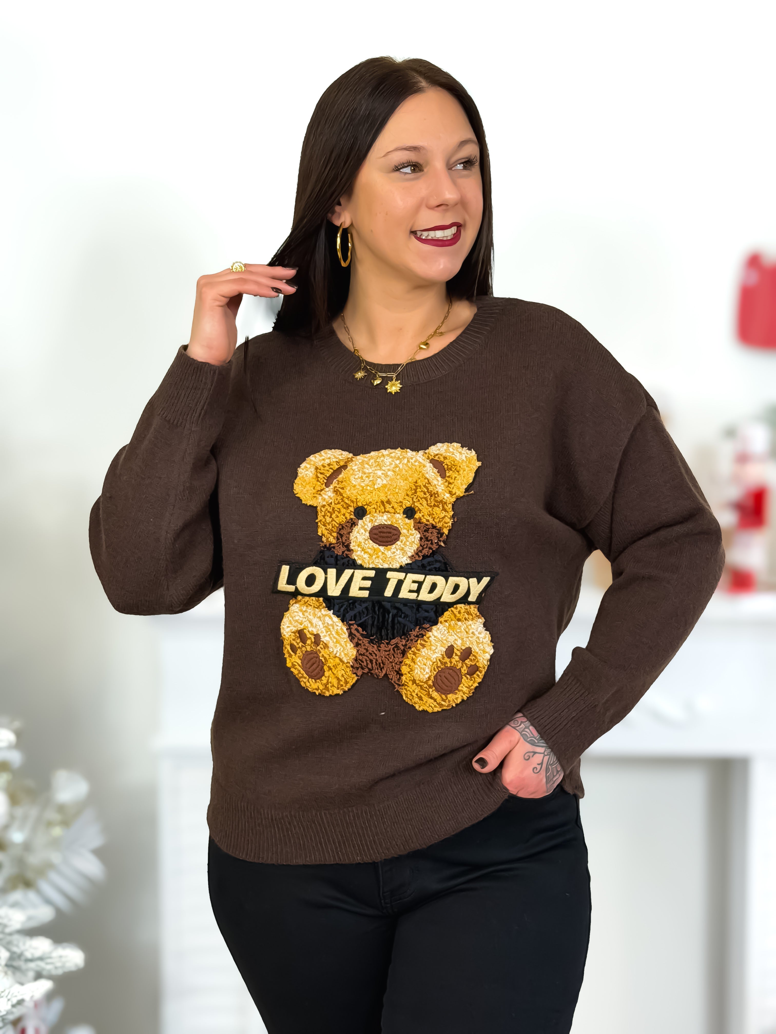 Pull - Teddy - Chocolat