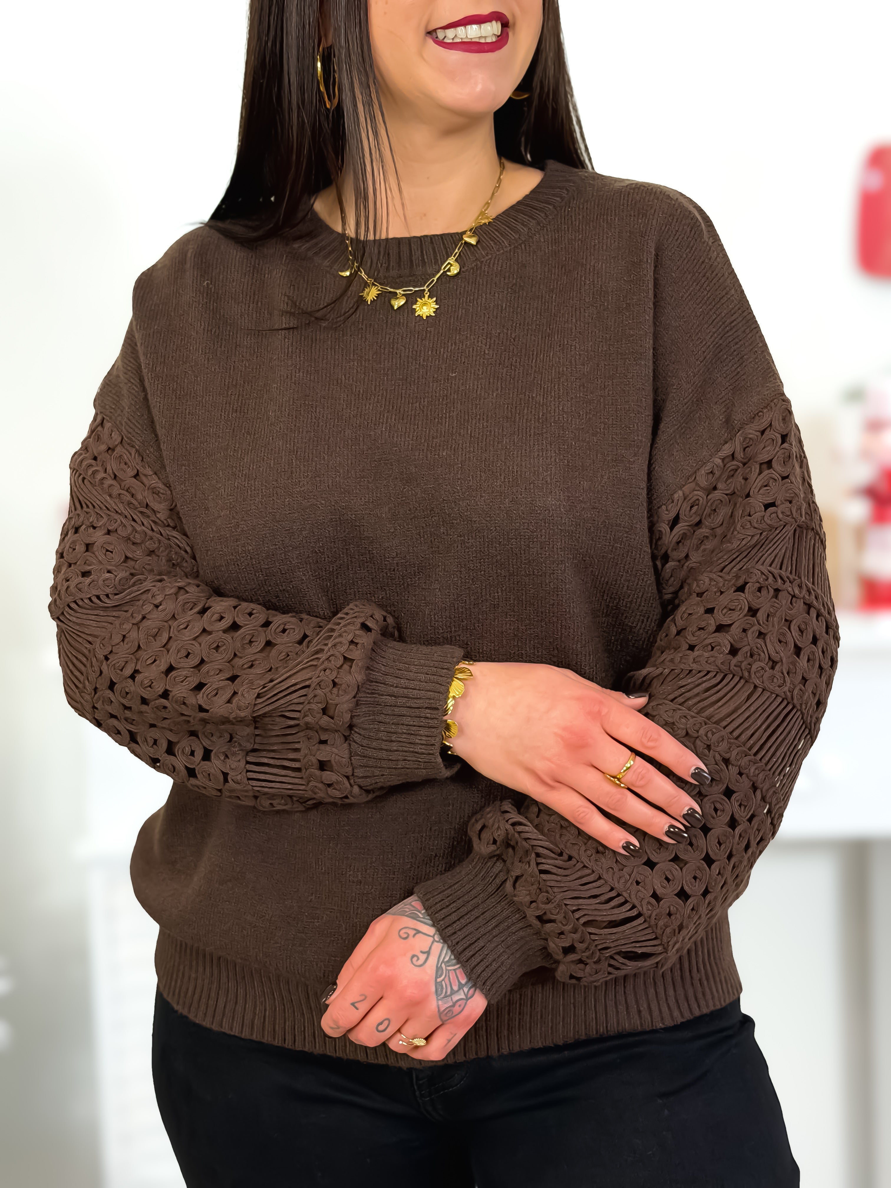 Pull - Thaïs - Chocolat