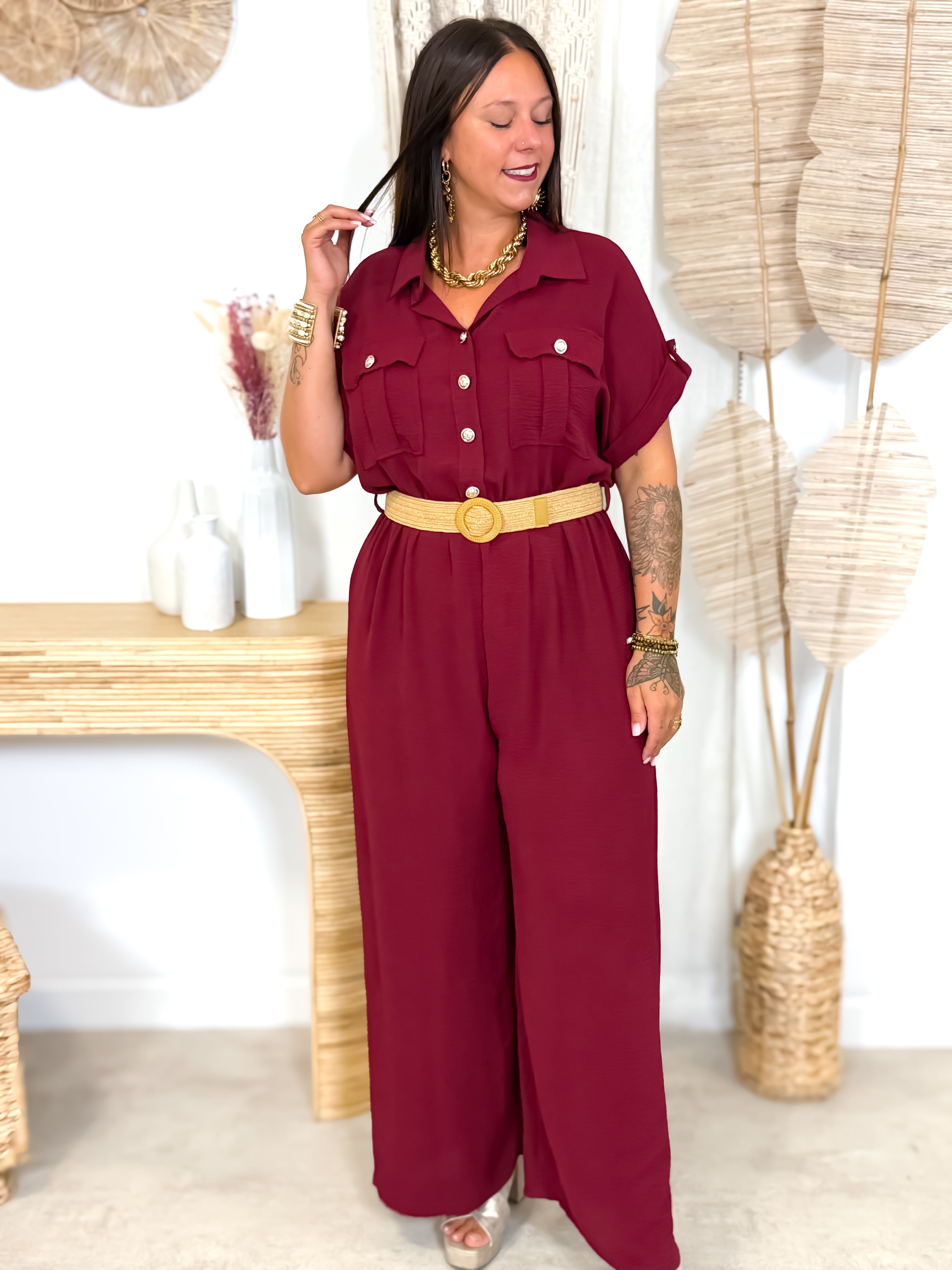 Jumpsuit - Bernadette - Zwart