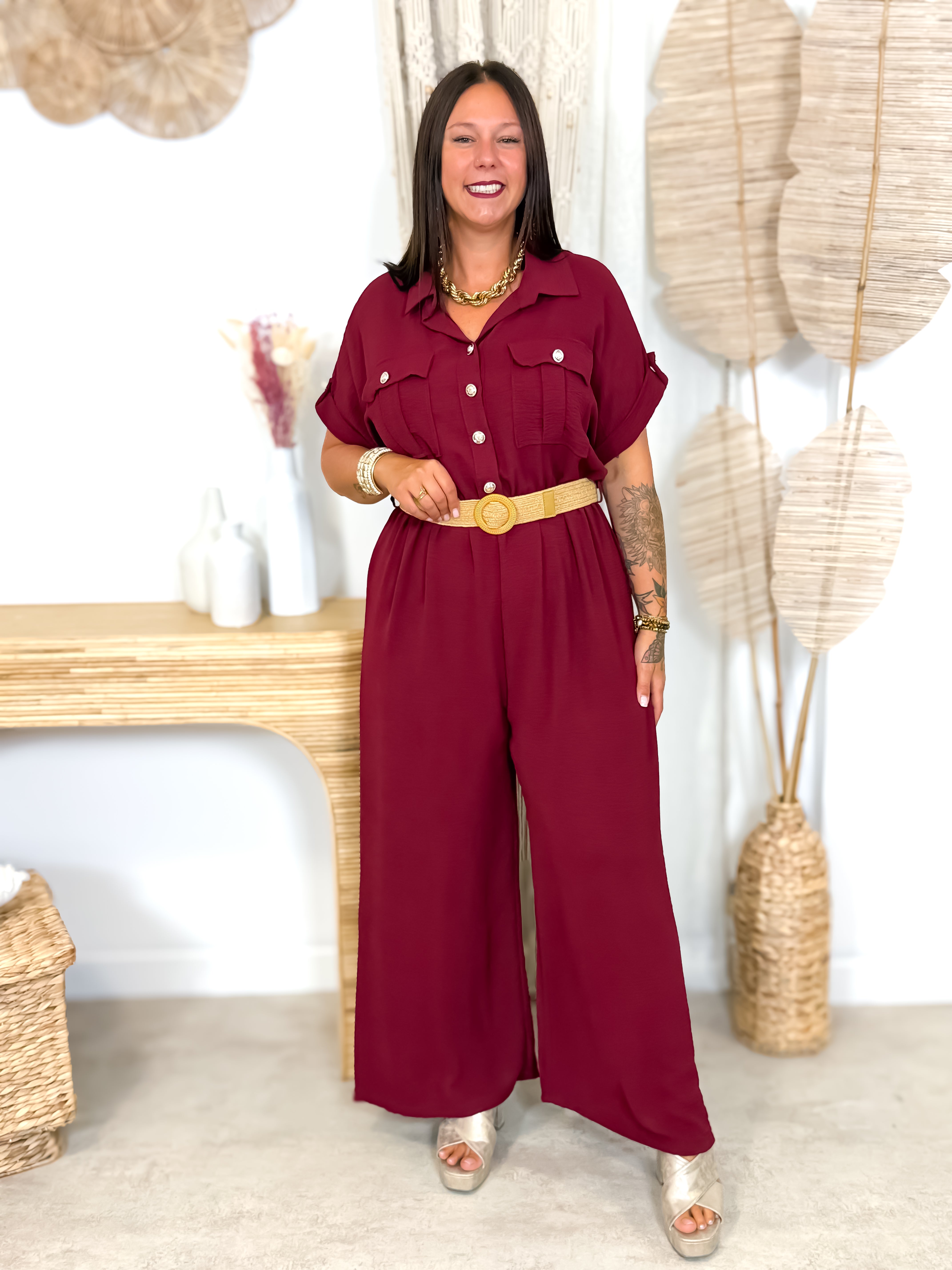 Jumpsuit - Bernadette - Zwart