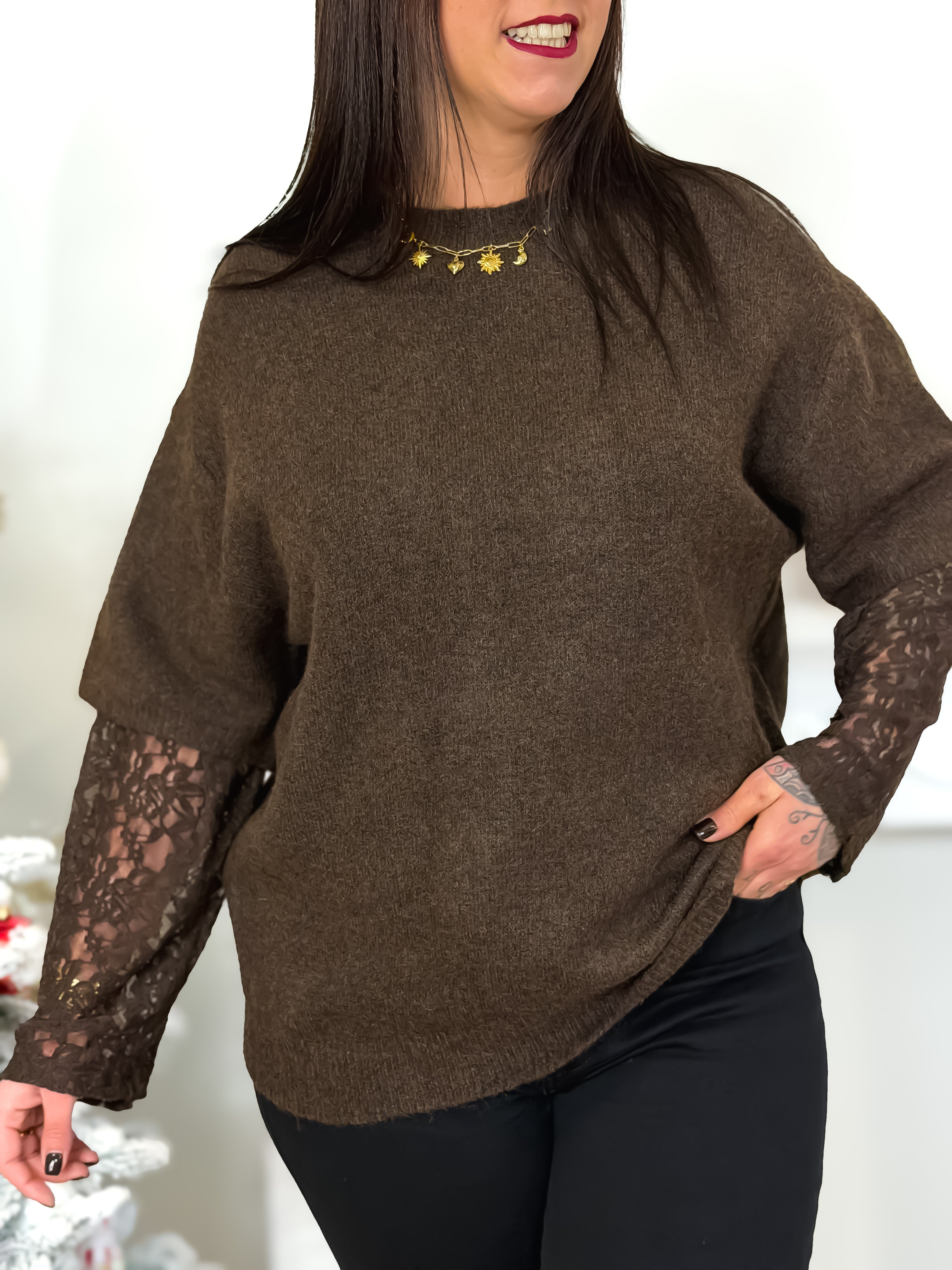 Pull - Chiamara - Chocolat