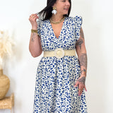 Robe - Hiliana - Bleu