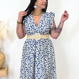 Robe - Hiliana - Bleu