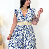 Robe - Hiliana - Bleu
