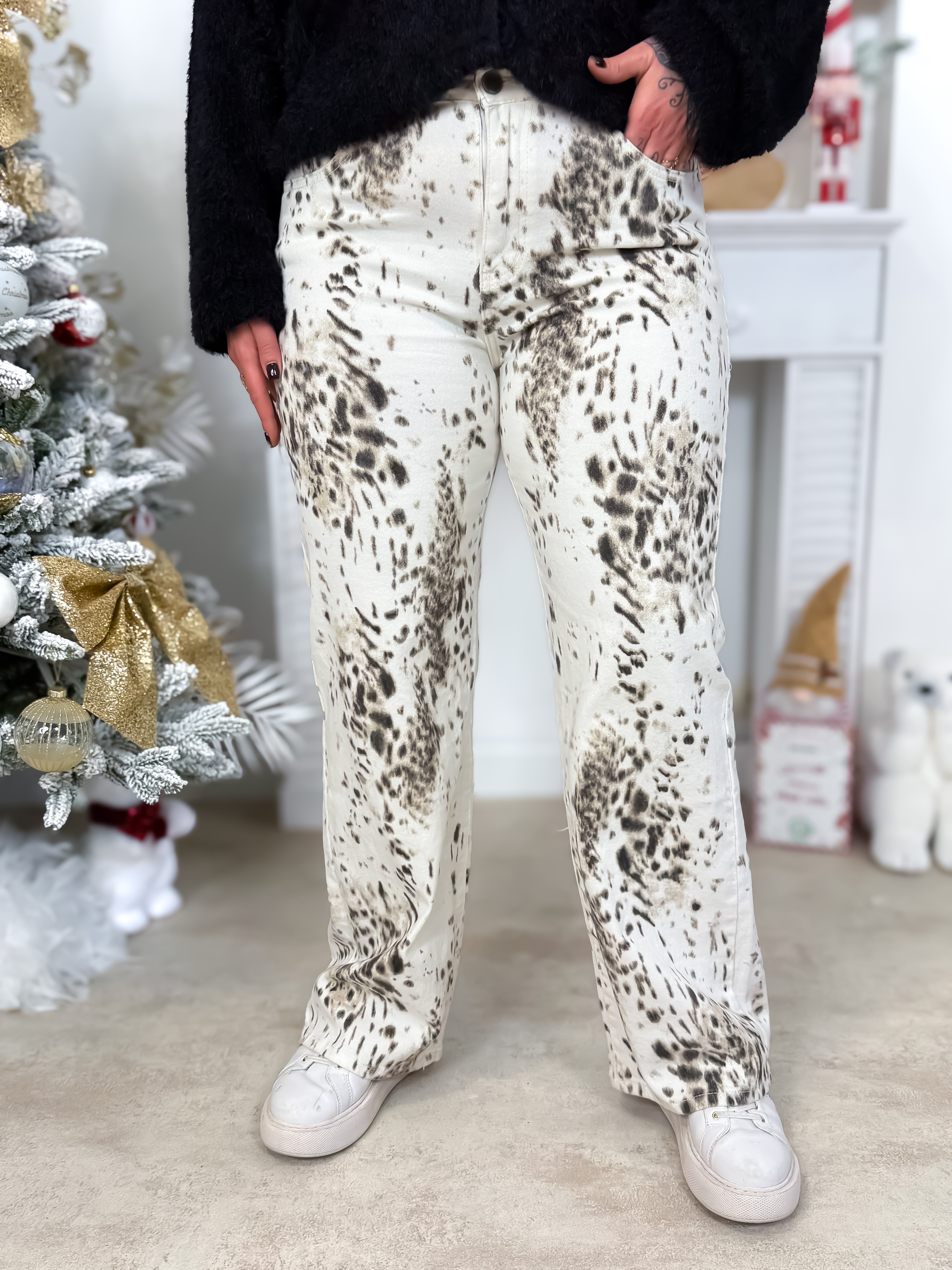 Jeans - Beyoncé - Blanc