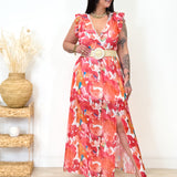 Robe - Léona - Corail