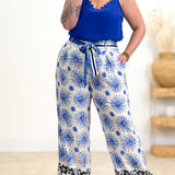 Top - Linda - Bleu
