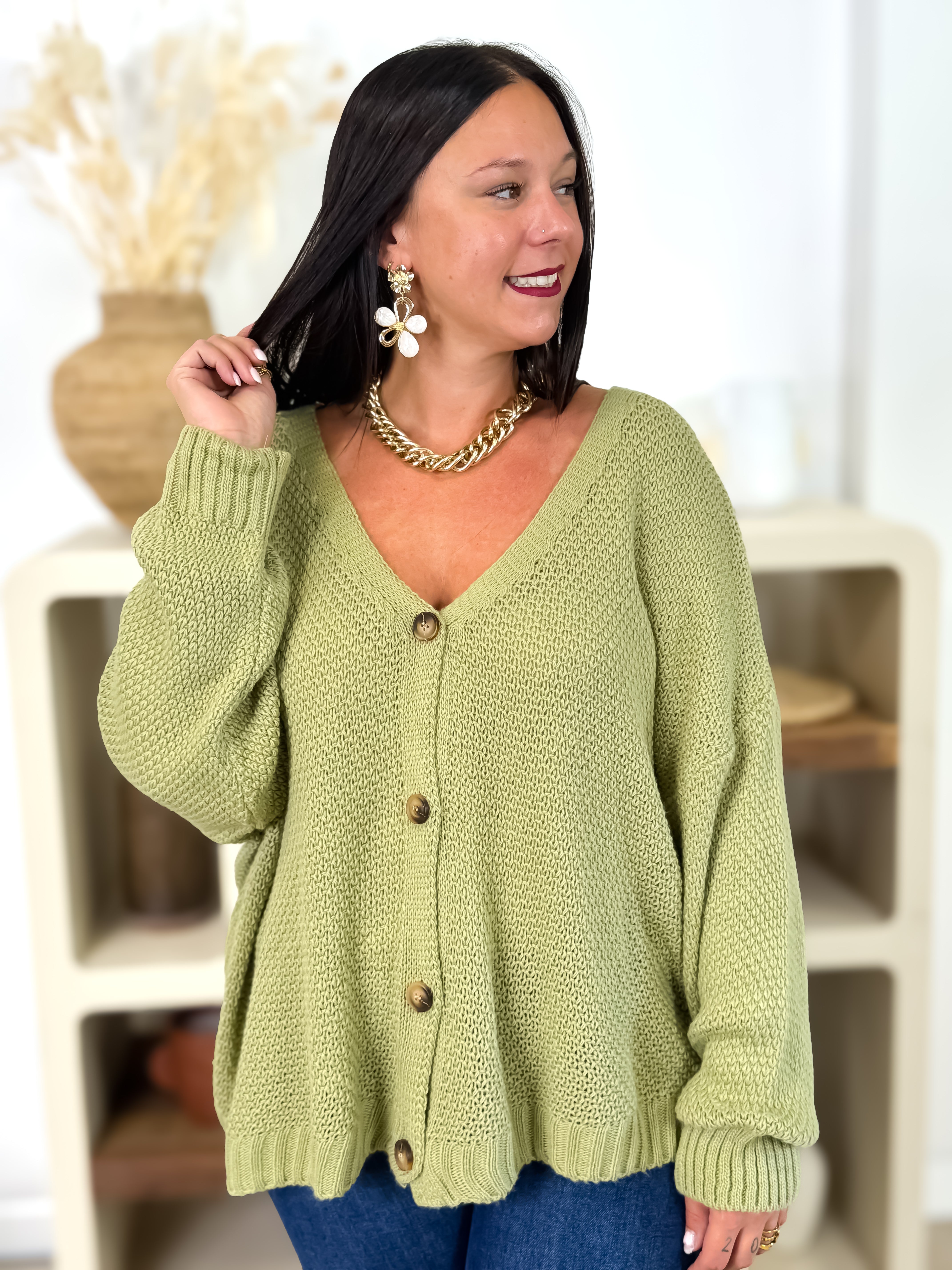Gilet - Ninou - Vert Olive