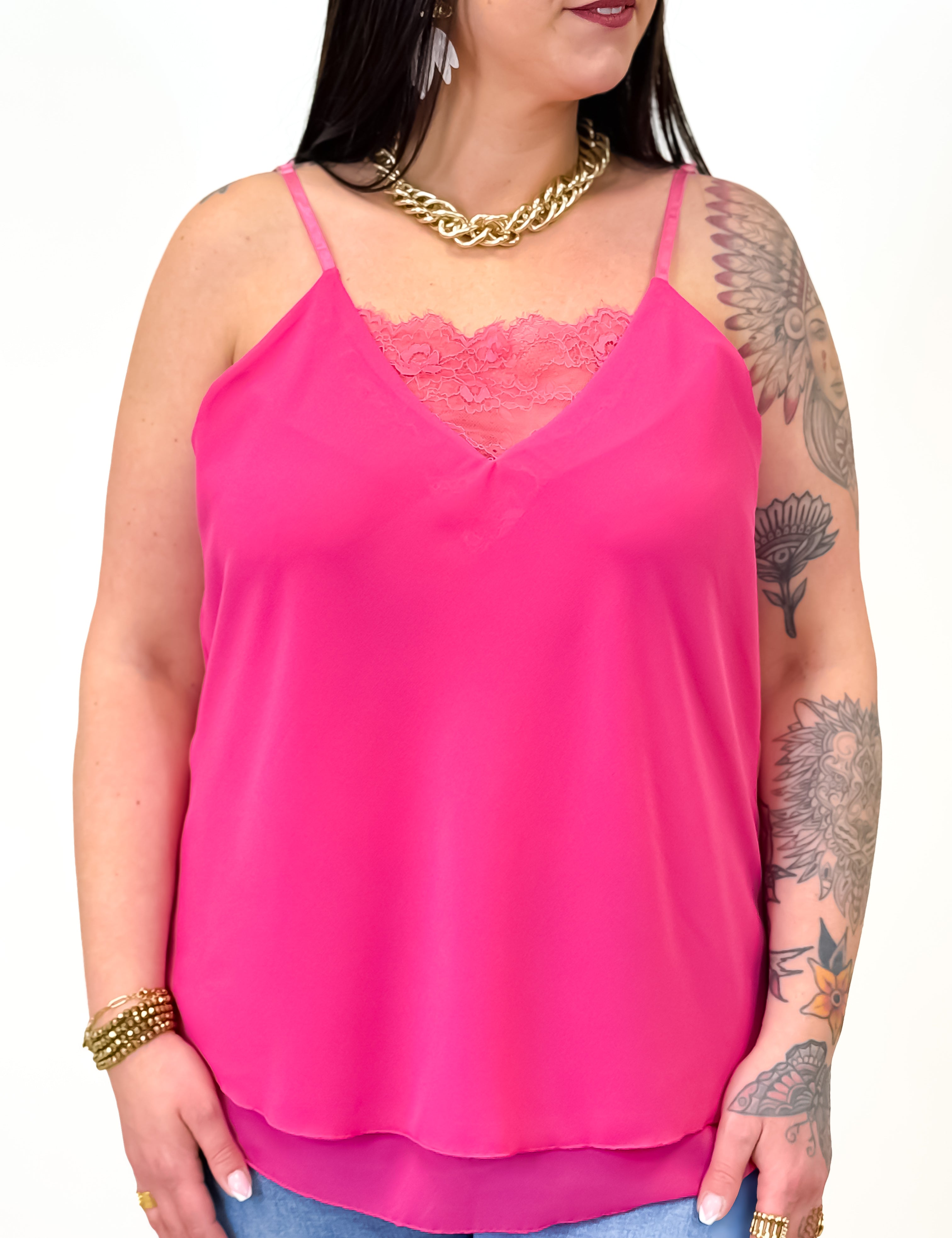 Top - Mila - Fuchsia