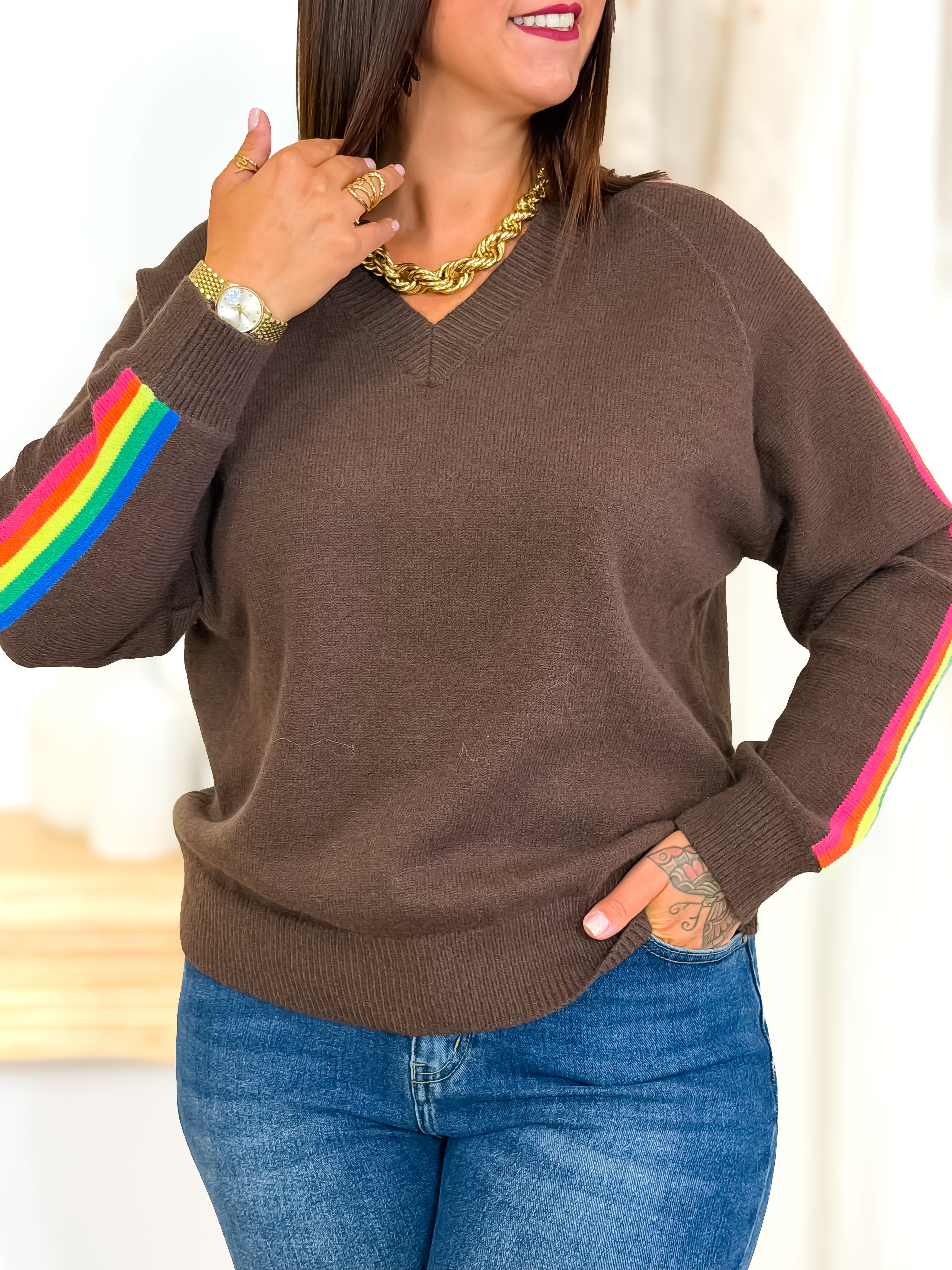 Pull - Taylor - Chocolat