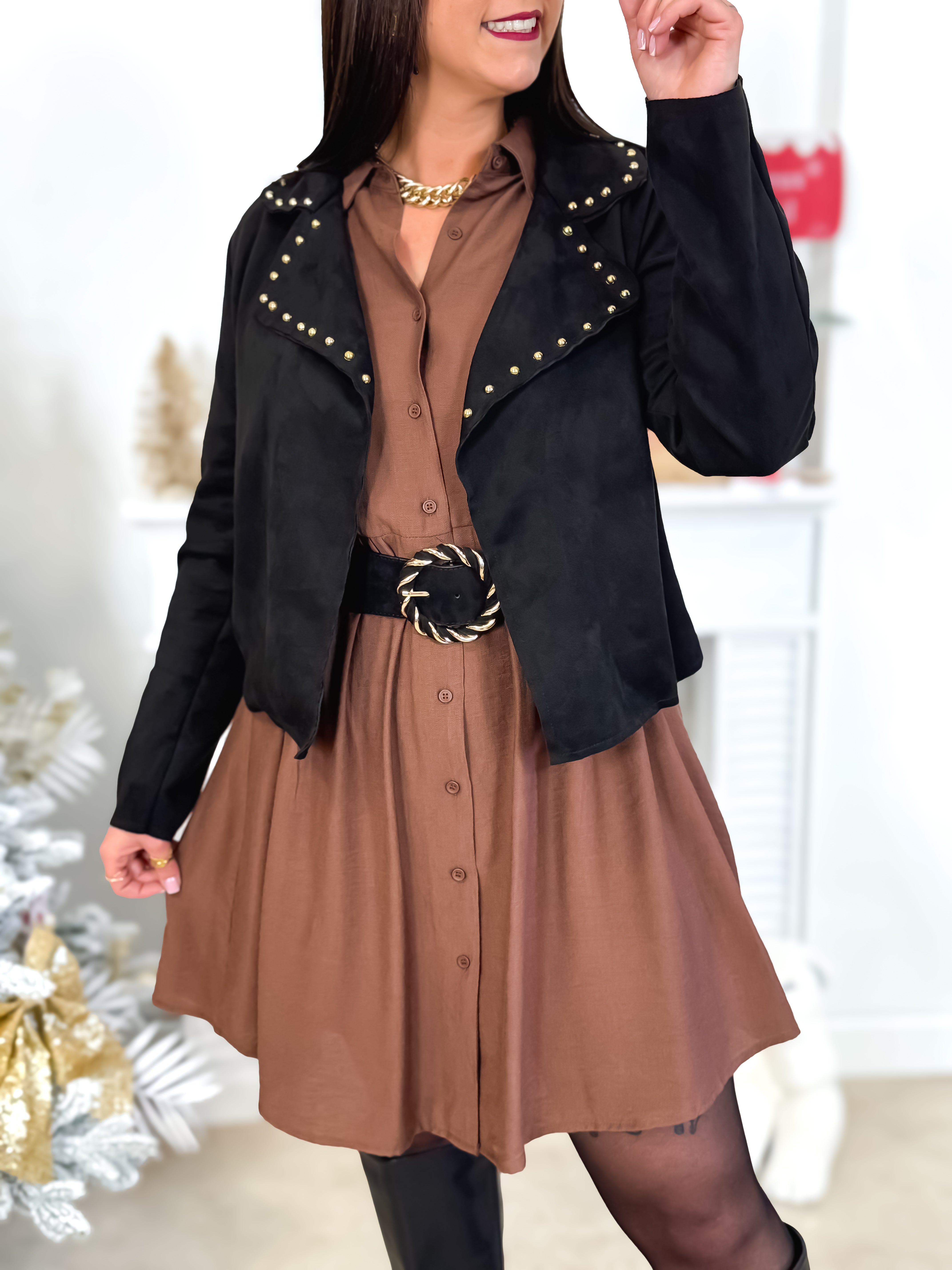 Robe - Gwenaelle - Chocolat