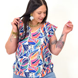 Blouse - Willow - Bleu