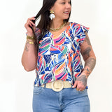Blouse - Willow - Bleu