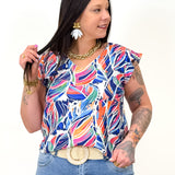 Blouse - Willow - Bleu