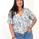 Blouse - Aurora - Bleu