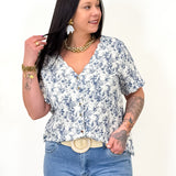 Blouse - Aurora - Bleu