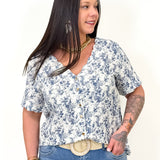 Blouse - Aurora - Bleu