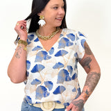Blouse - Orane - Bleu