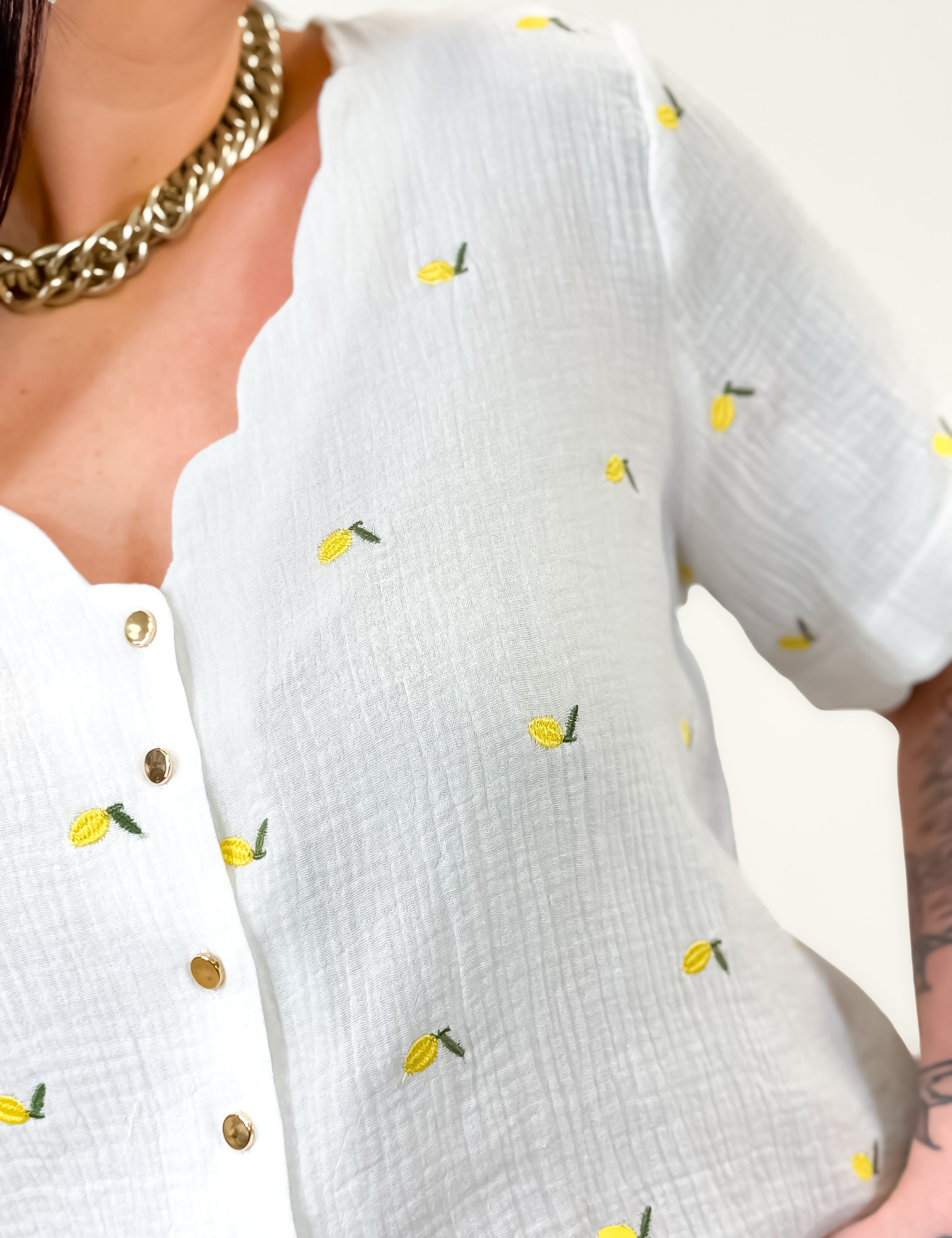 Blouse - Mattea - Blanc
