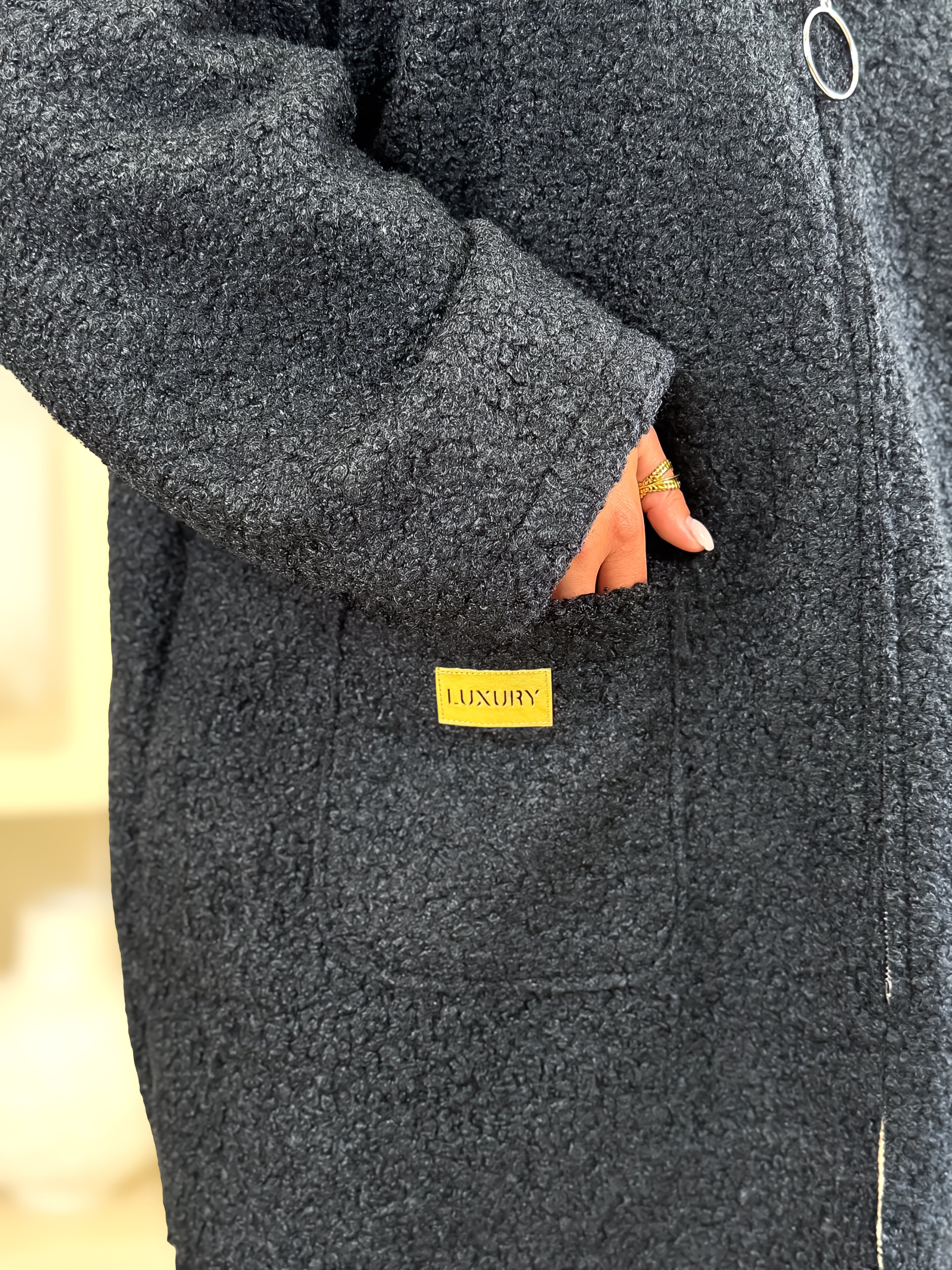 Veste - Léa - Noir // PRÉCOMMANDE 15.09 - 19.09