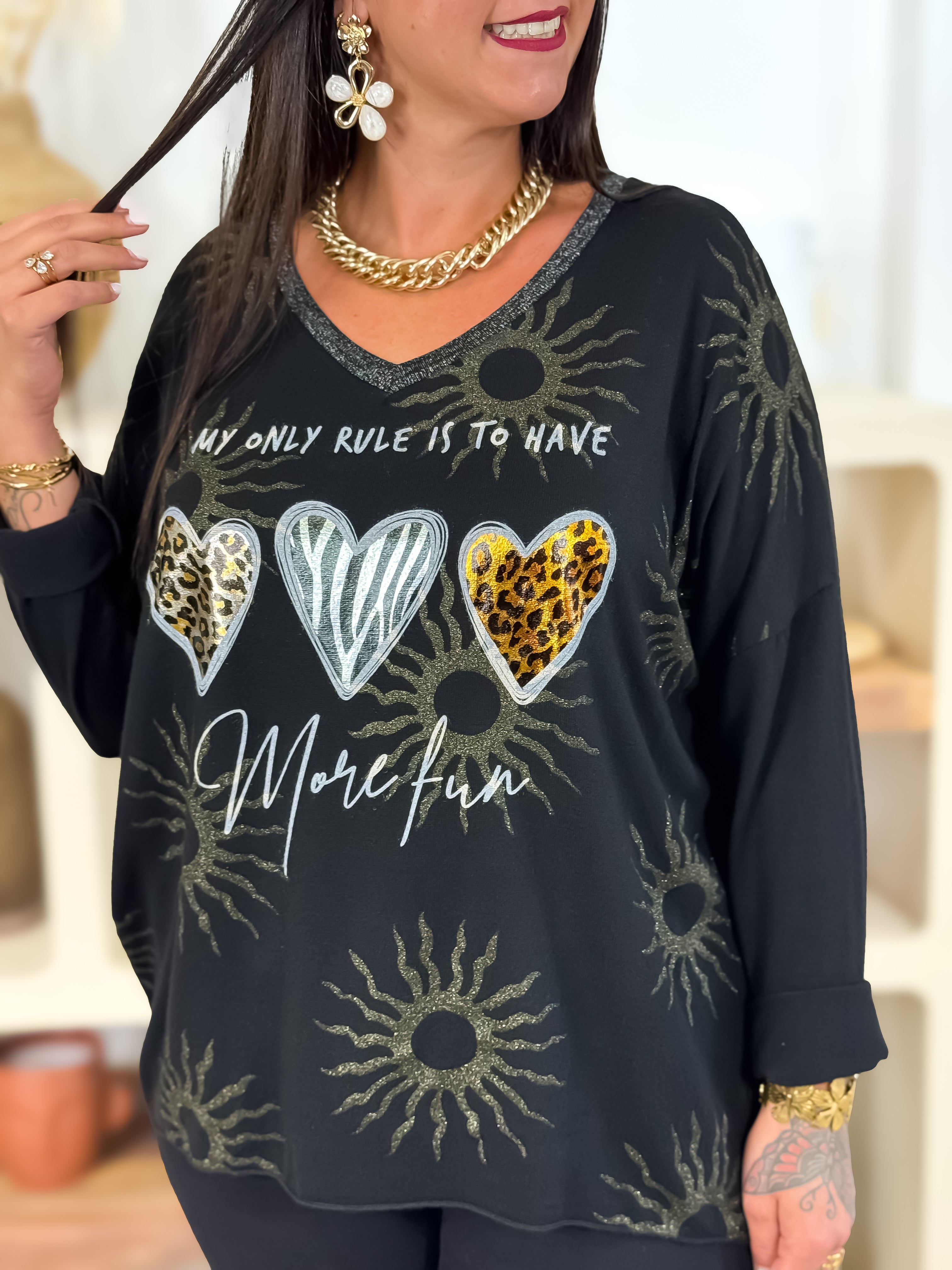 Pull - Elsaline - Noir