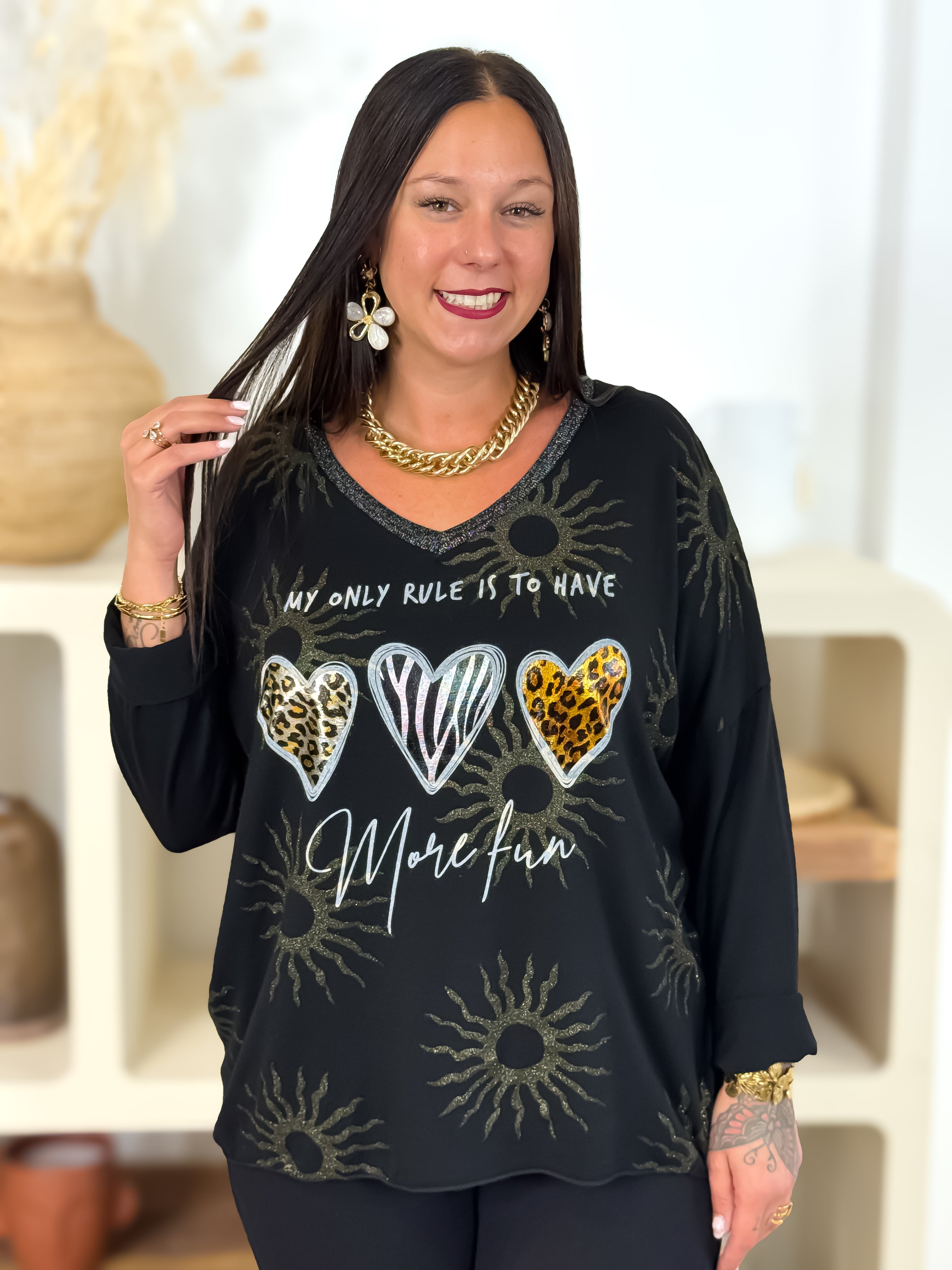 Pull - Elsaline - Noir