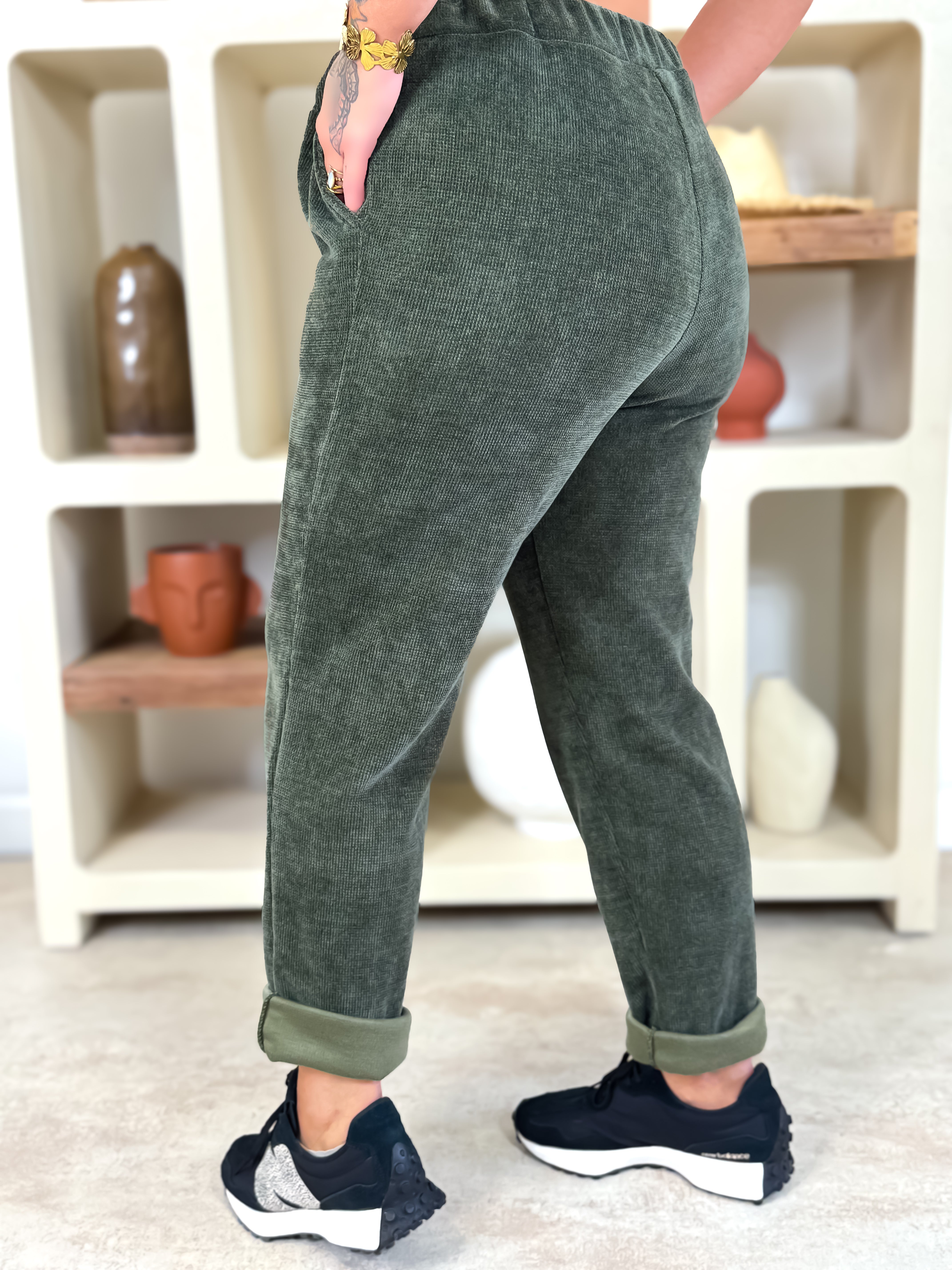 Pantalon - Julia - Kaki
