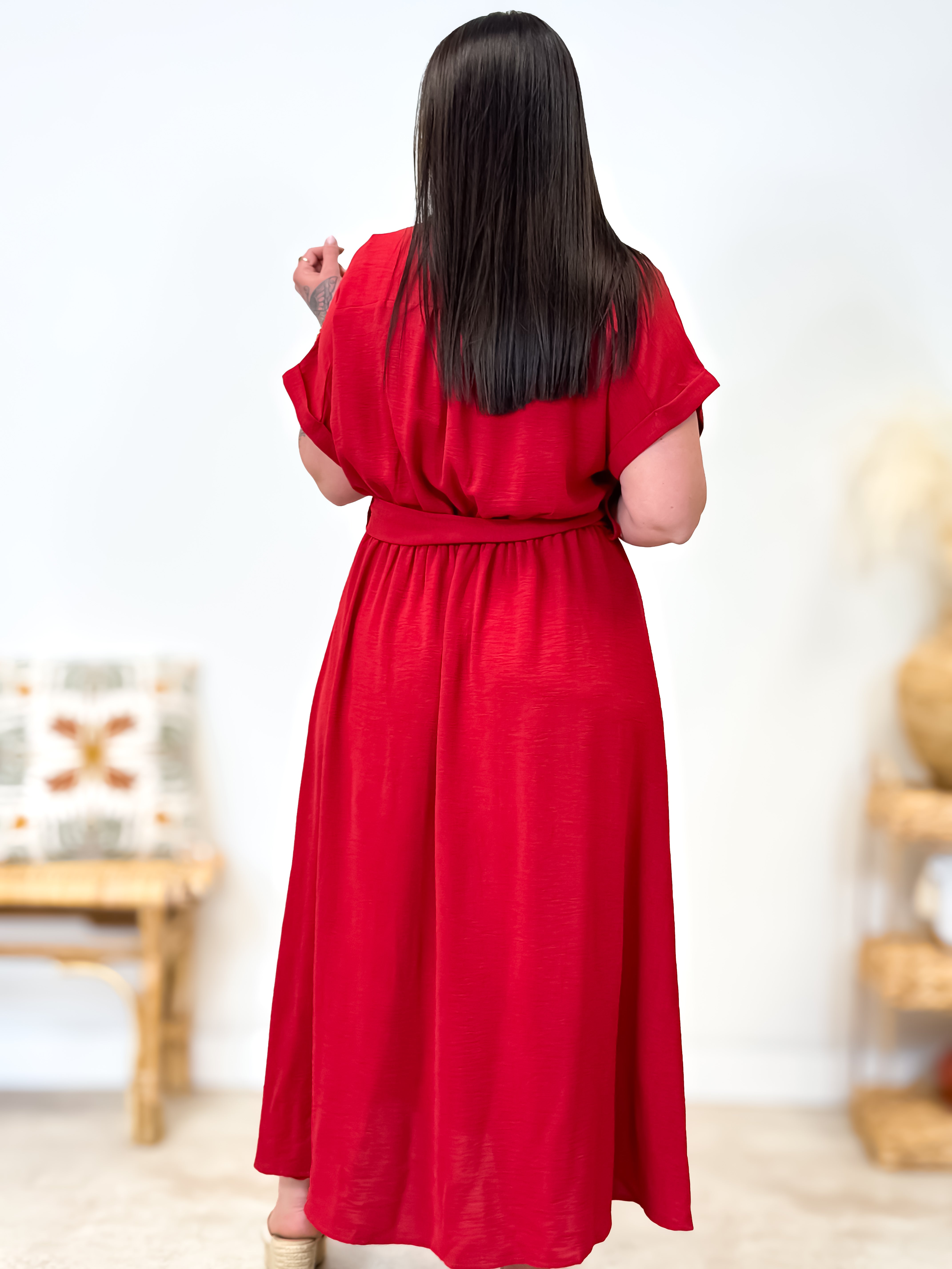 Robe - Romy - Rouge