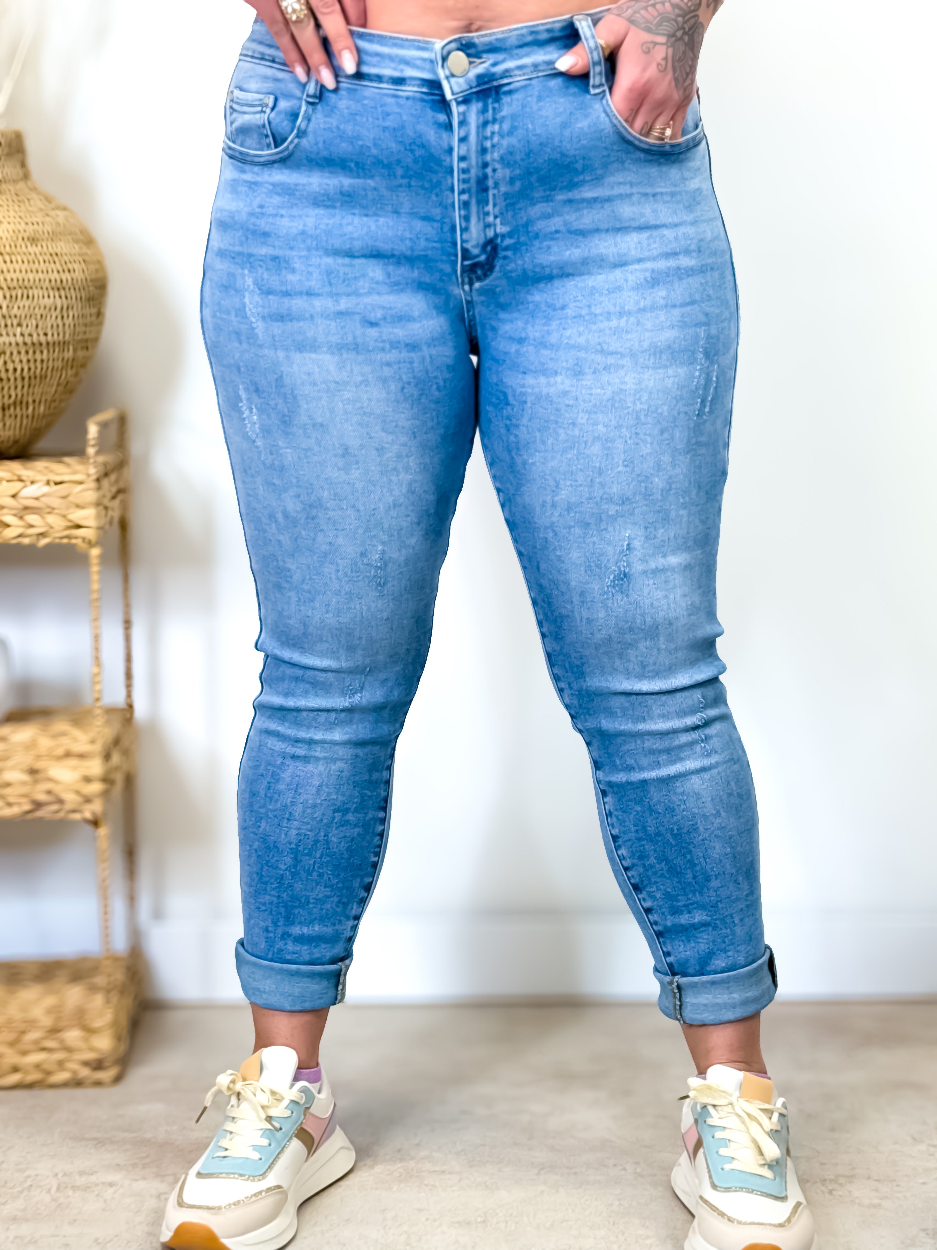 Jeans - Christina - Blauw