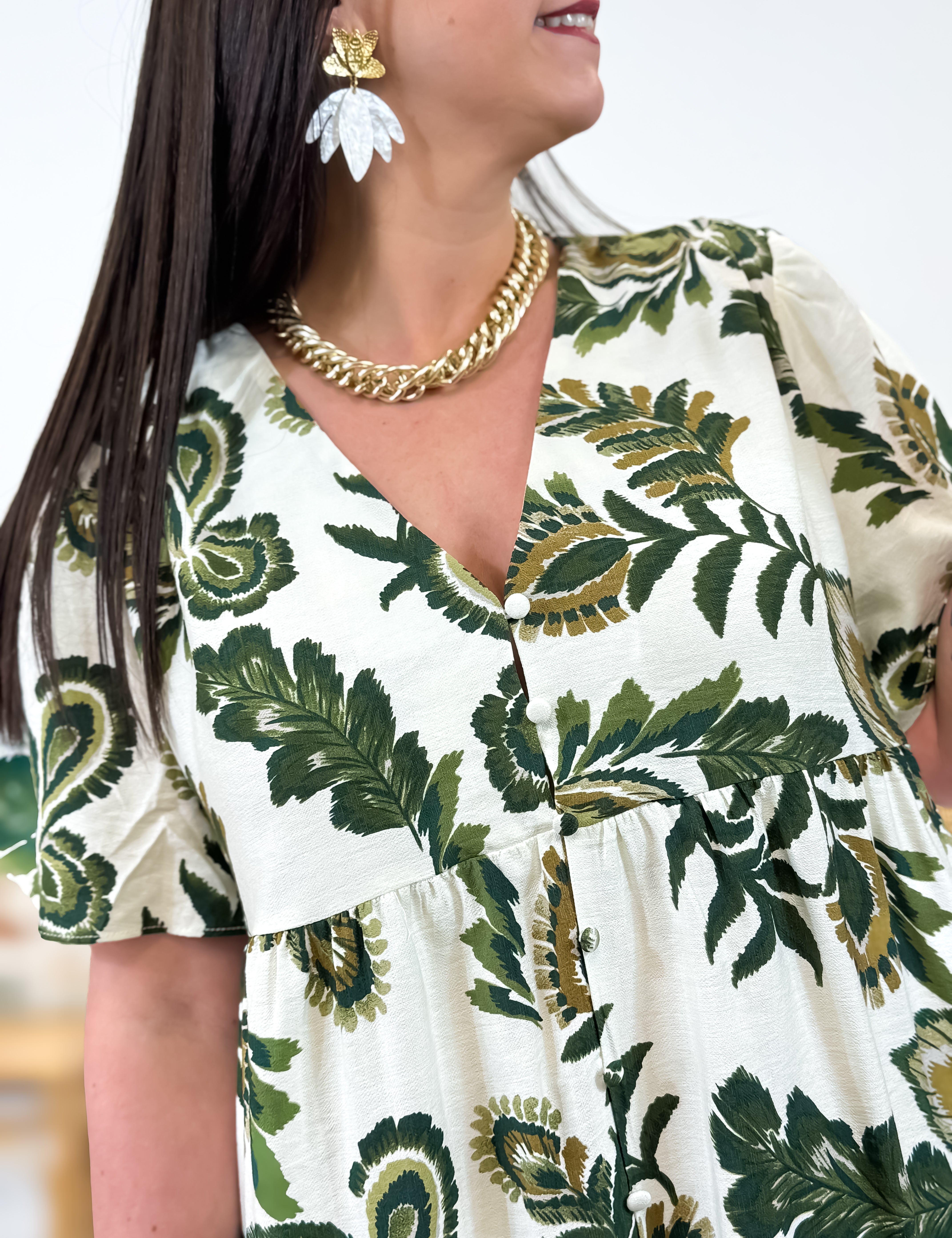 Robe - Valeria - Kaki