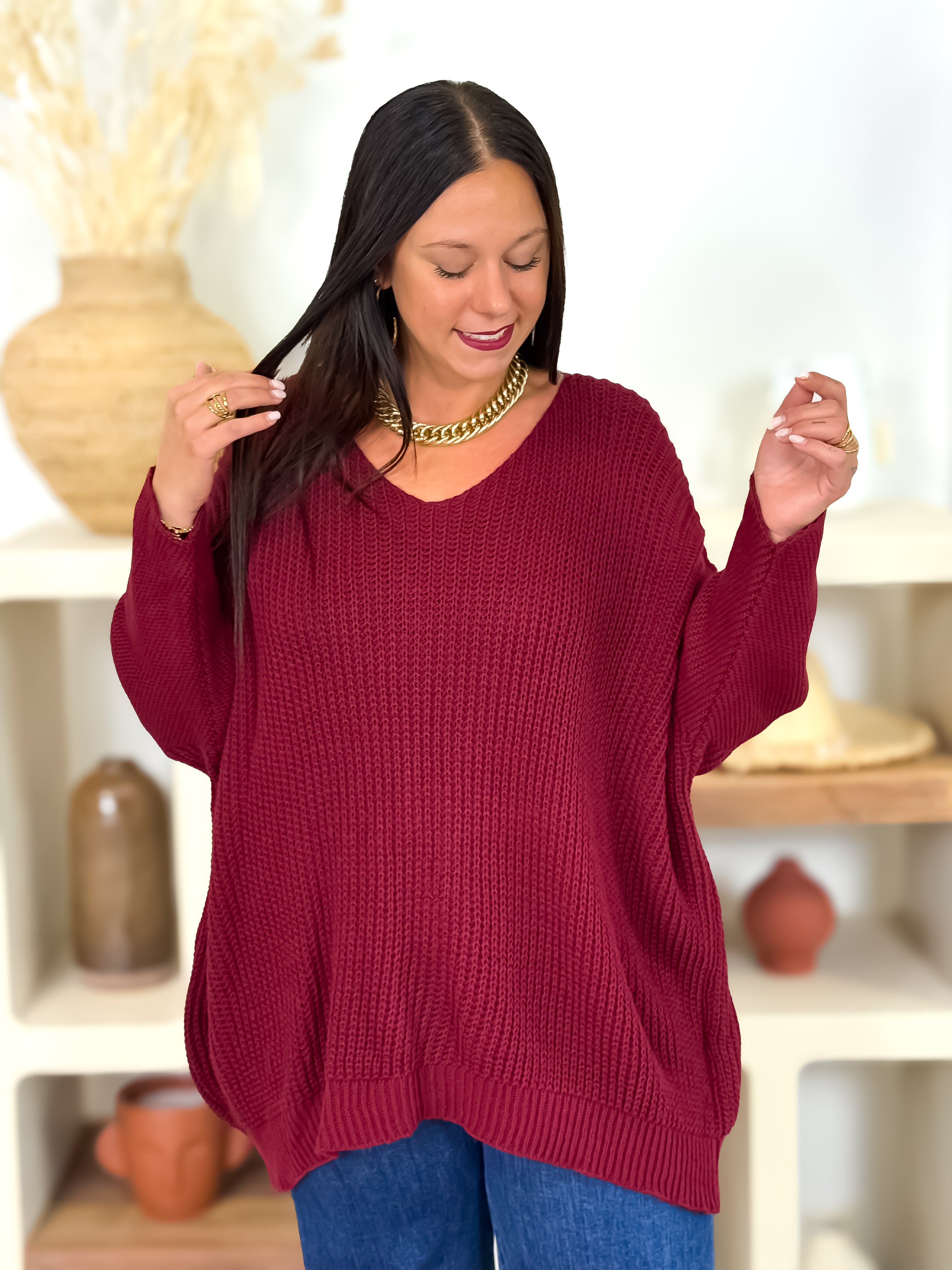 Pull - Annissa - Bordeaux