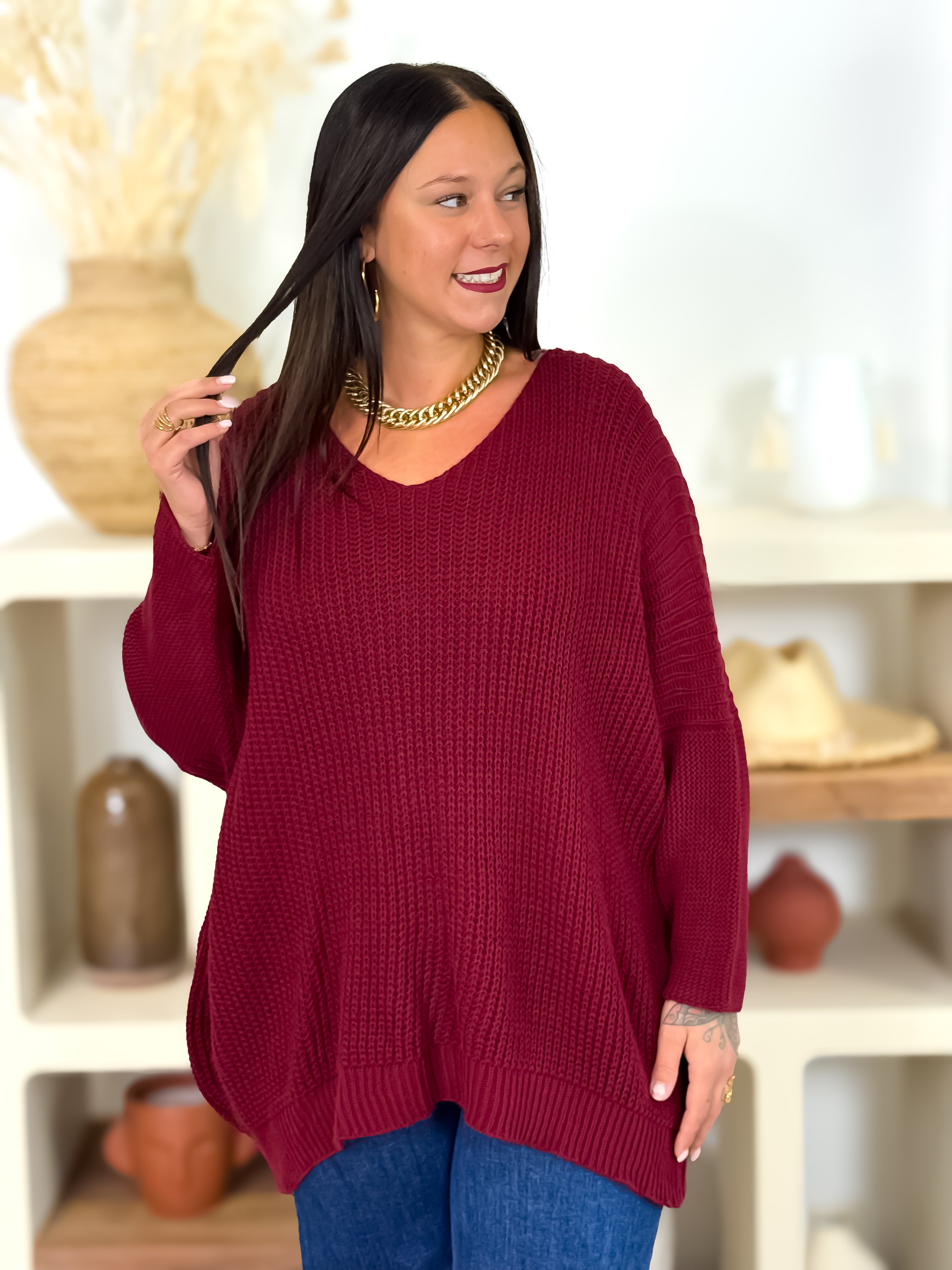 Pull - Annissa - Bordeaux