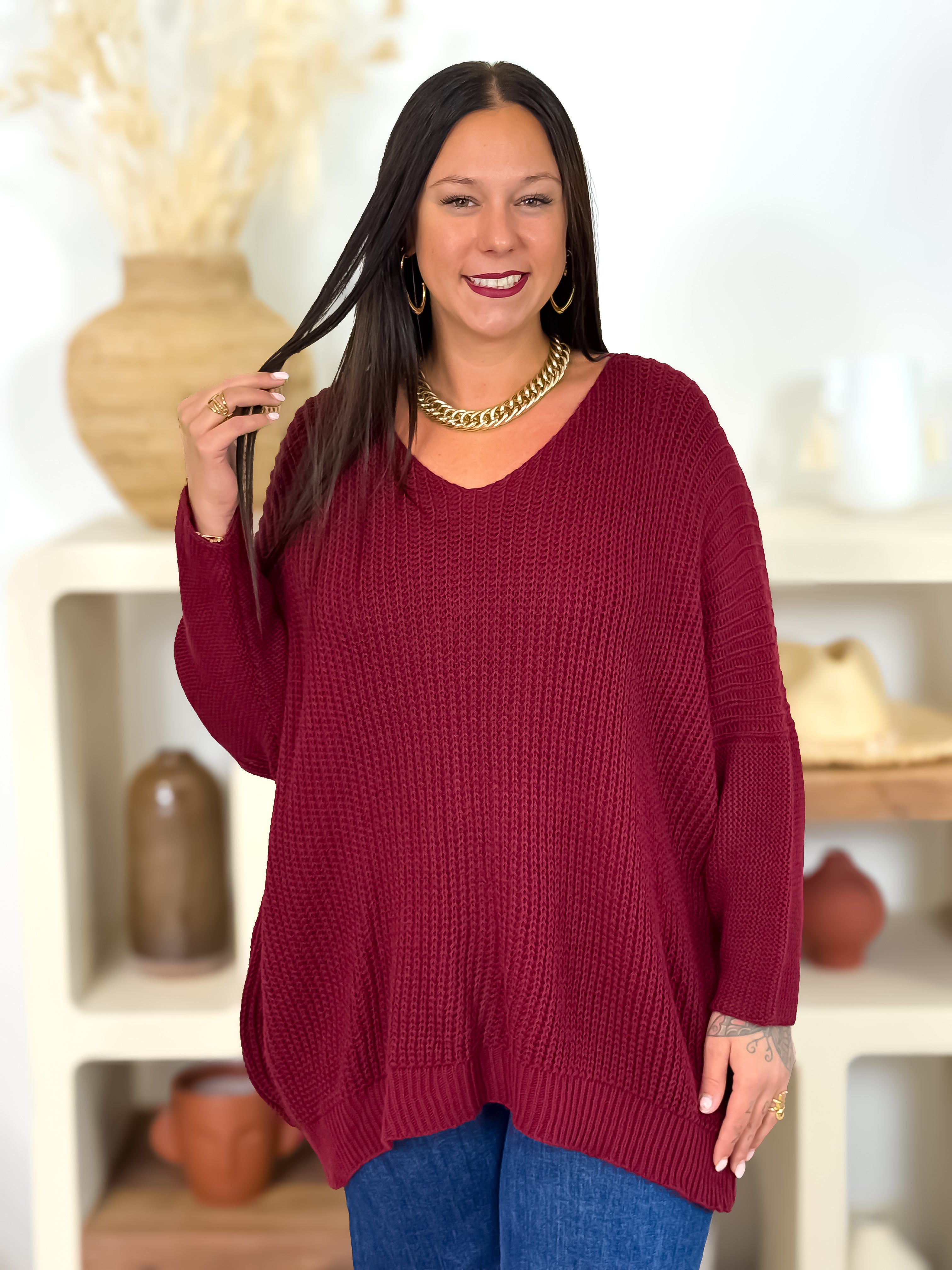 Pull - Annissa - Bordeaux