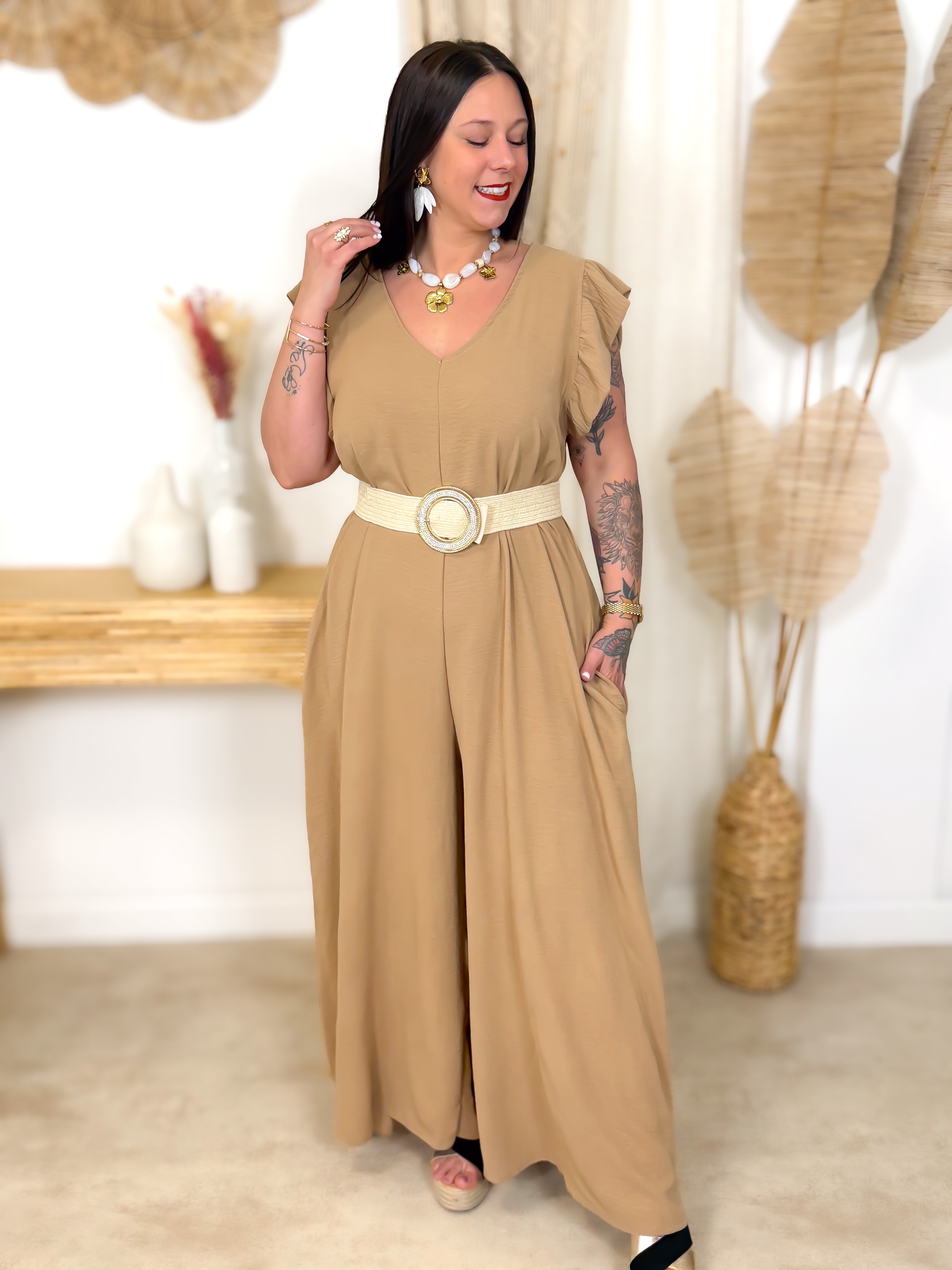 Jumpsuit - Bernadette - Zwart