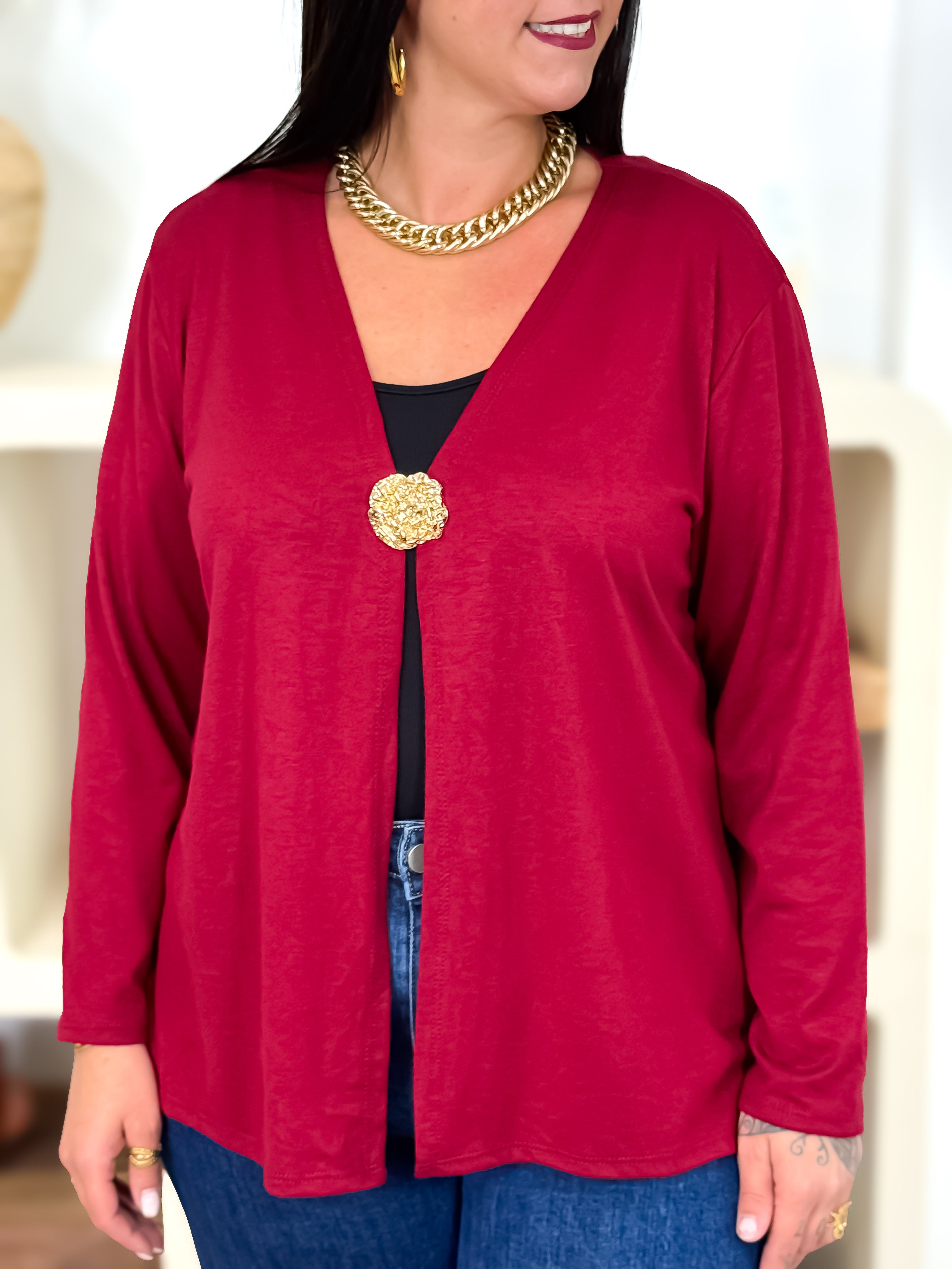 Gilet - Kelly - Bordeaux